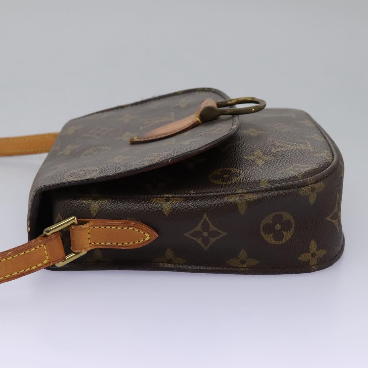 LOUIS VUITTON Monogram Saint Cloud MM Shoulder Bag M51243 LV Auth ep7237