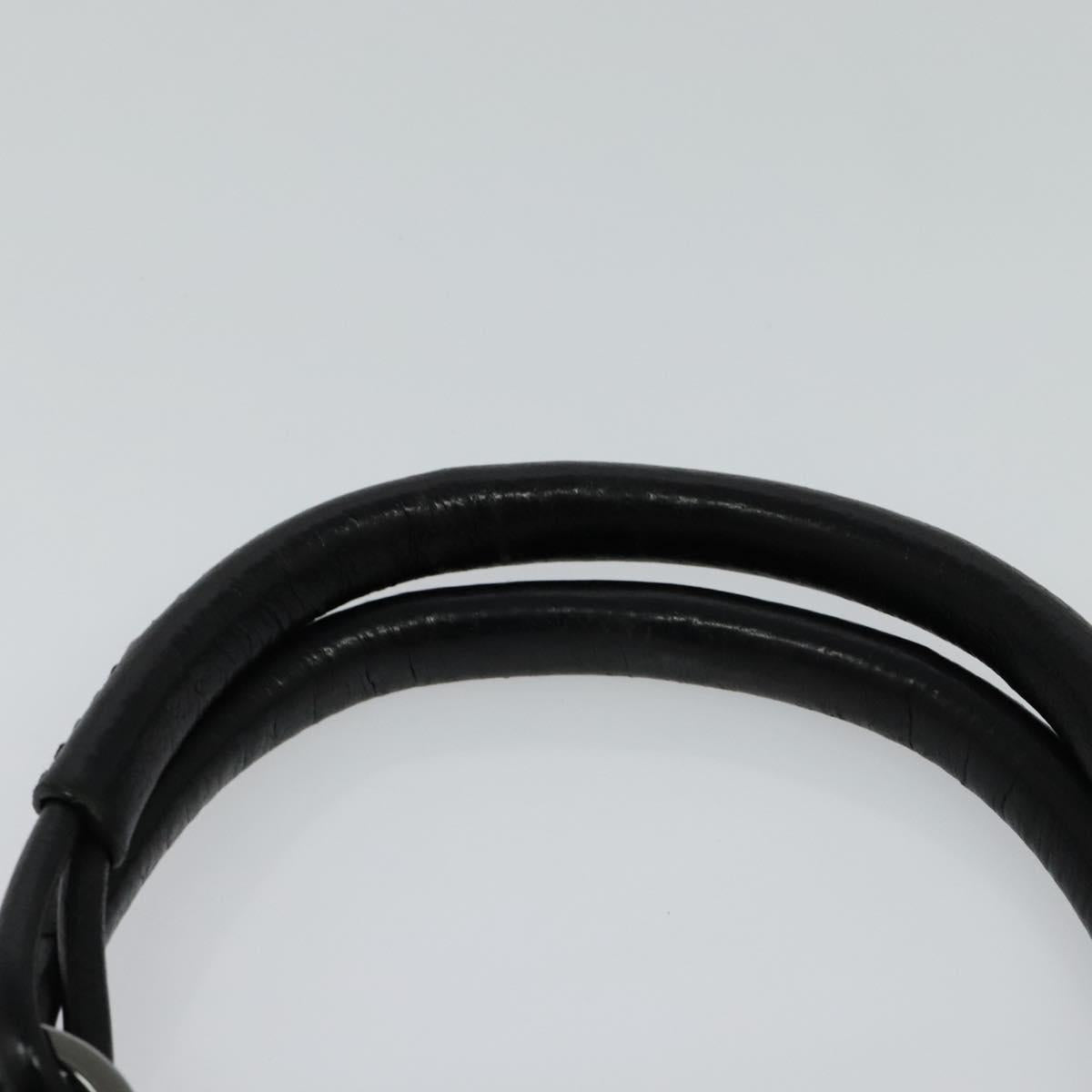 GUCCI GG Canvas Shoulder Bag Black 132260 Auth ep7331