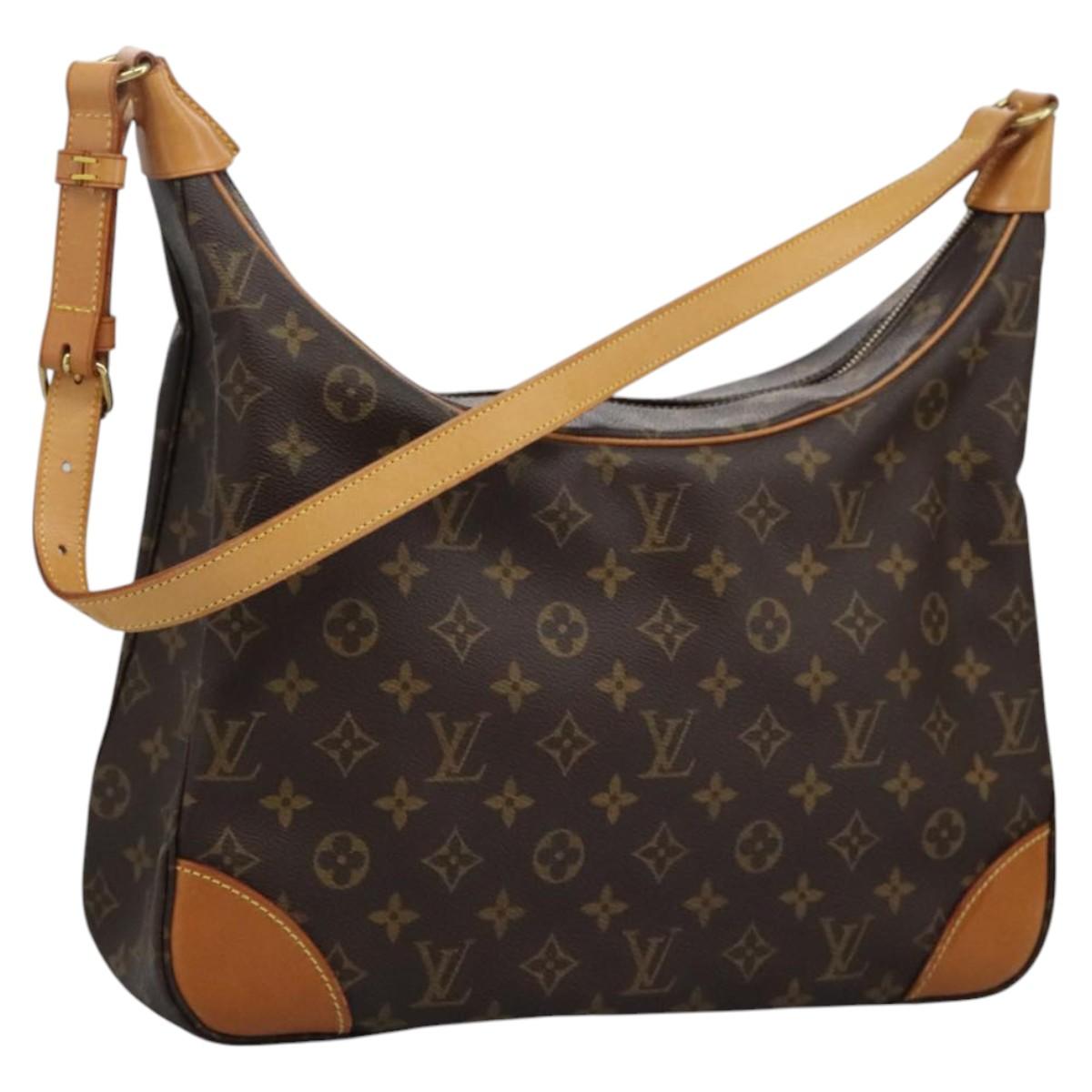 LOUIS VUITTON Monogram Boulogne 35 Shoulder Bag M51260 LV Auth ep7368