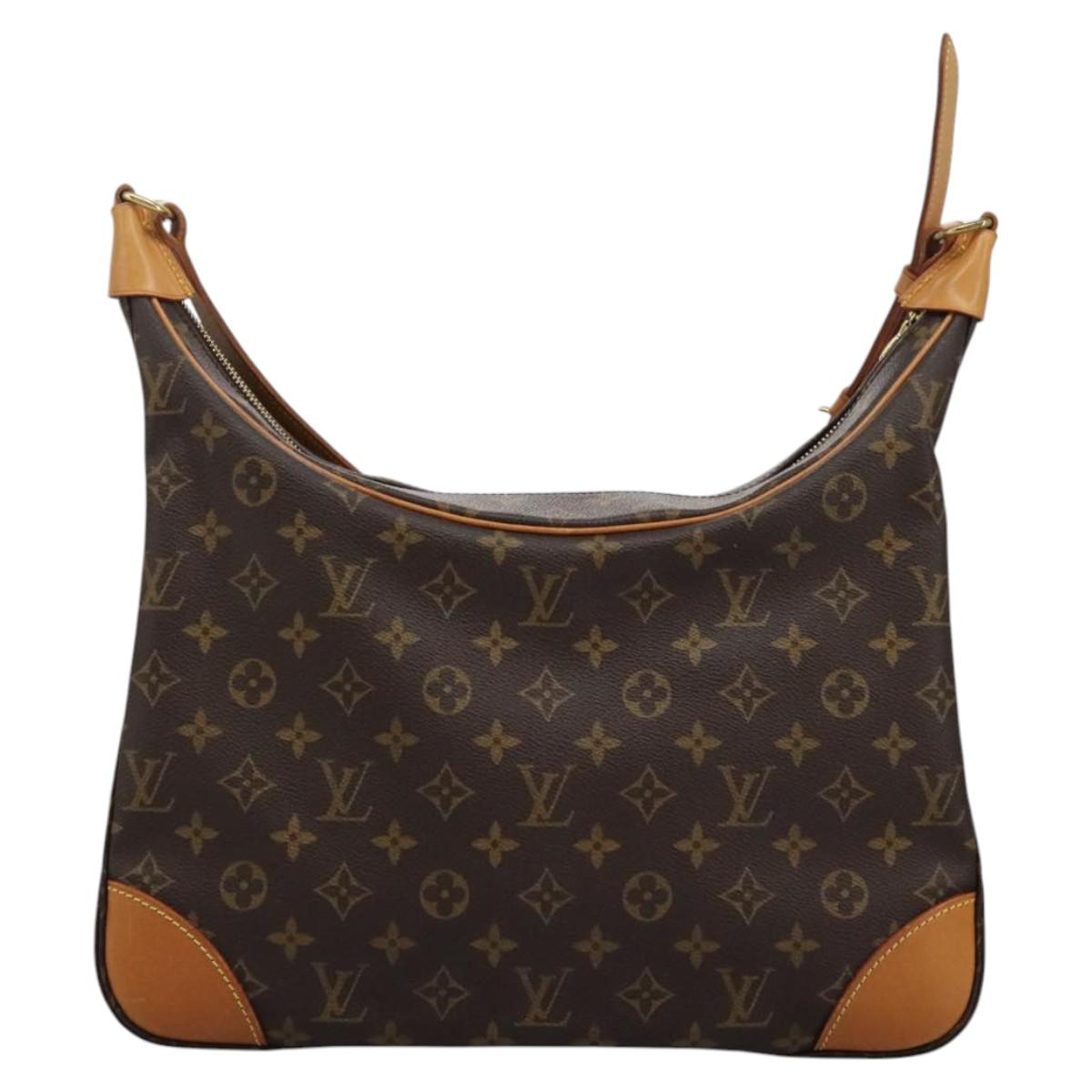 LOUIS VUITTON Monogram Boulogne 35 Shoulder Bag M51260 LV Auth ep7368