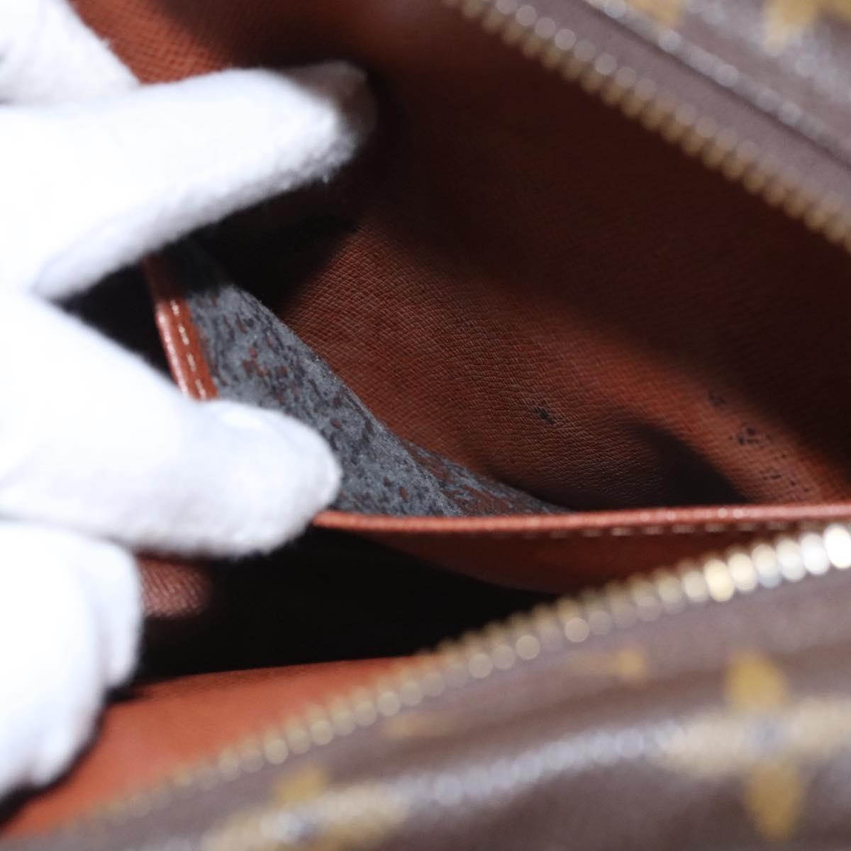 LOUIS VUITTON Monogram Compiegne 28 Clutch Bag M51845 LV Auth ep7374