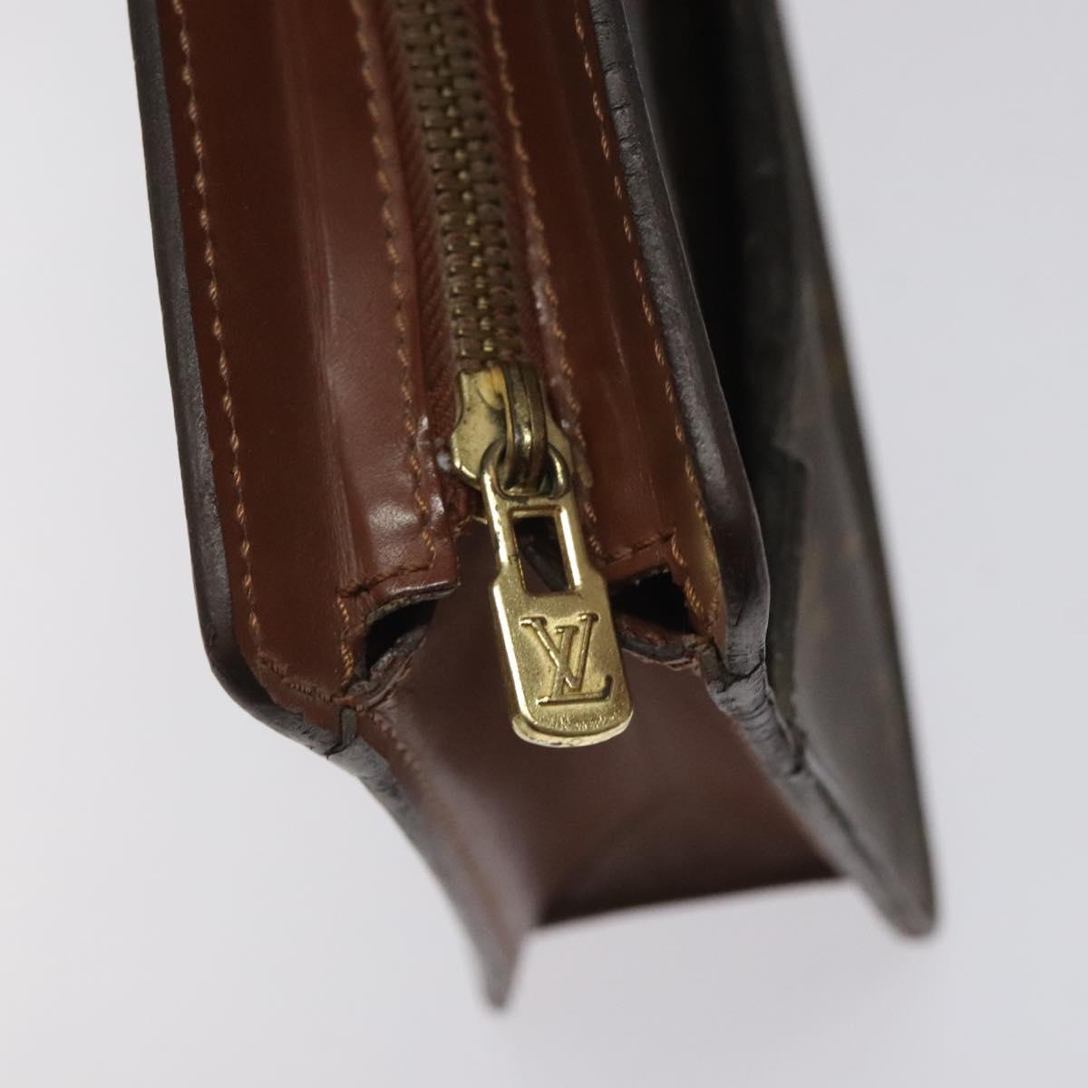 LOUIS VUITTON Monogram Pochette Homme Clutch Bag M51795 LV Auth ep7425