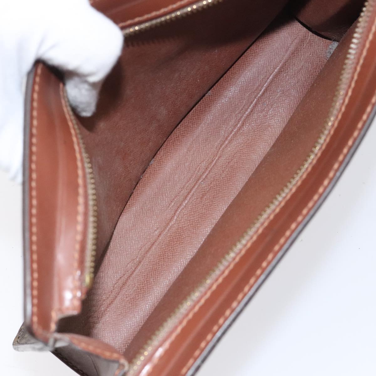 LOUIS VUITTON Monogram Pochette Homme Clutch Bag M51795 LV Auth ep7425