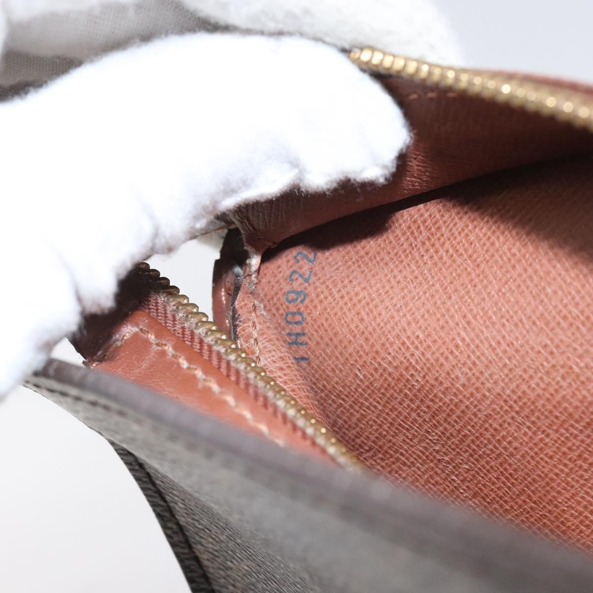LOUIS VUITTON Monogram Pochette Homme Clutch Bag M51795 LV Auth ep7425