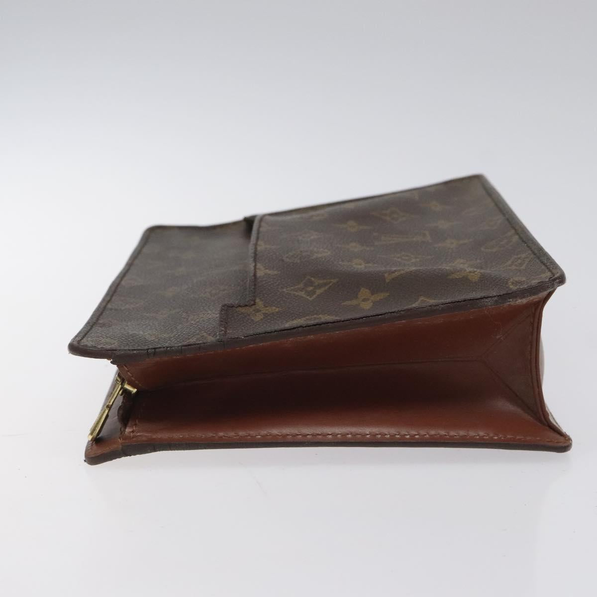 LOUIS VUITTON Monogram Pochette Homme Clutch Bag M51795 LV Auth ep7425