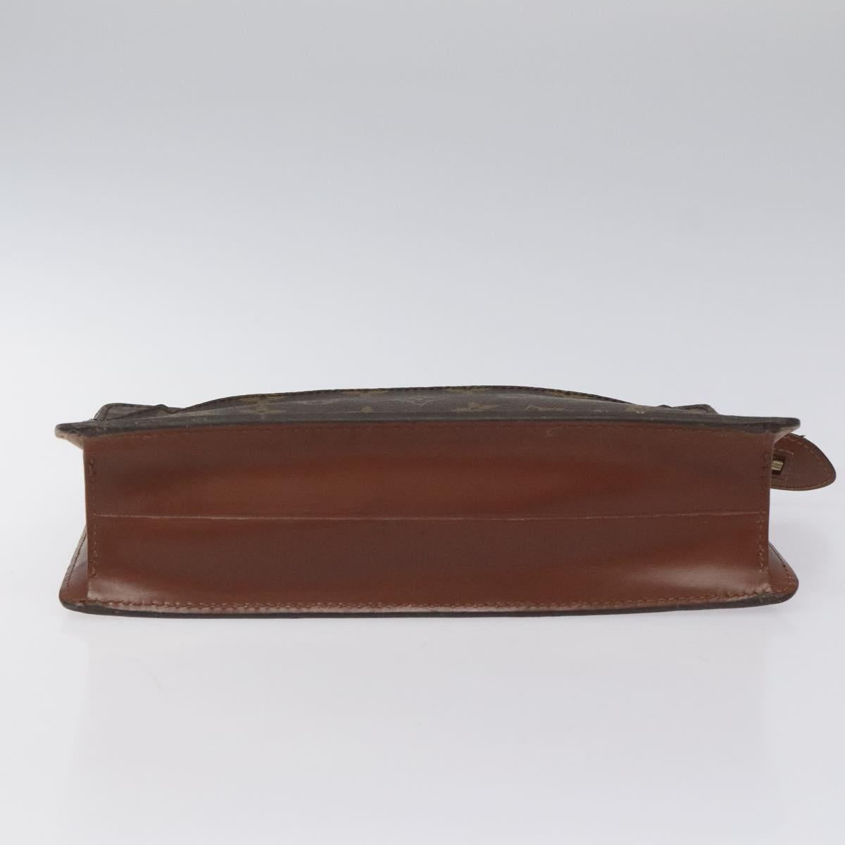 LOUIS VUITTON Monogram Pochette Homme Clutch Bag M51795 LV Auth ep7425