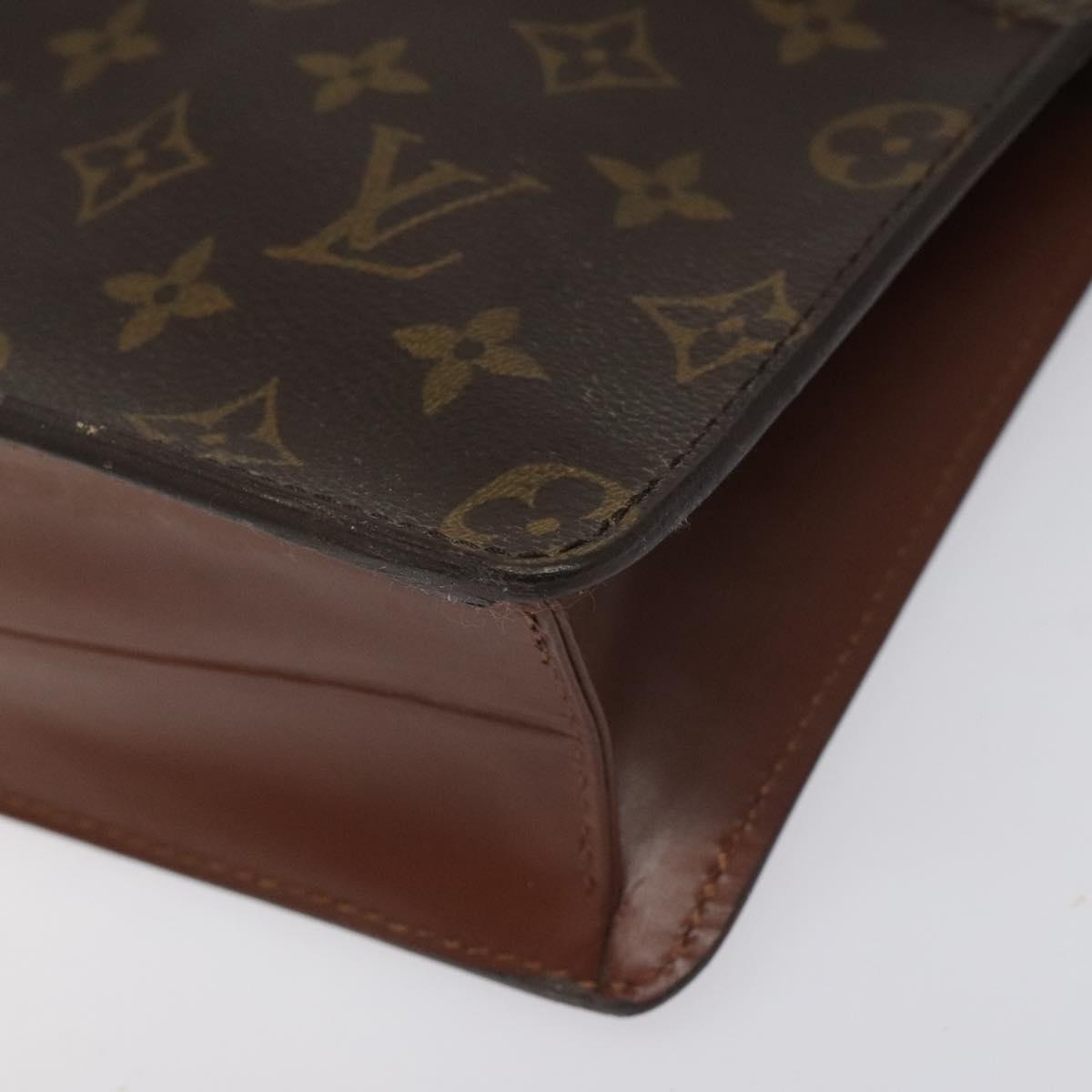 LOUIS VUITTON Monogram Pochette Homme Clutch Bag M51795 LV Auth ep7425