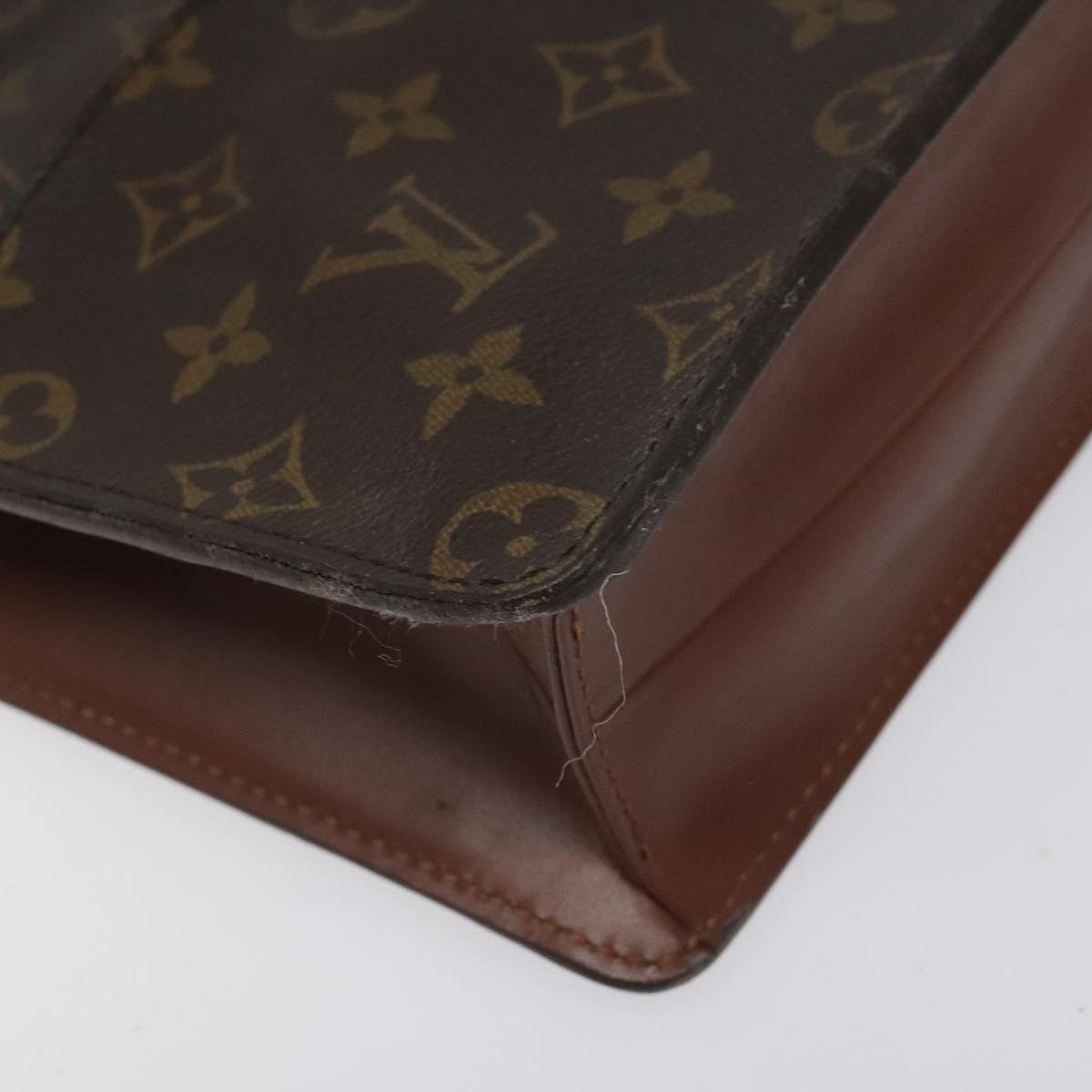 LOUIS VUITTON Monogram Pochette Homme Clutch Bag M51795 LV Auth ep7425