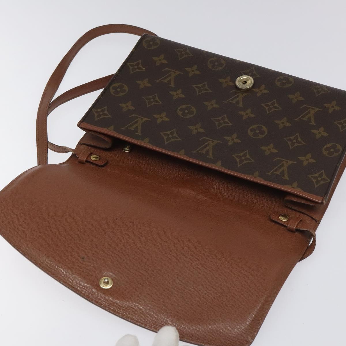 LOUIS VUITTON Monogram Bordeaux 27 Shoulder Bag M51797 LV Auth ep7428