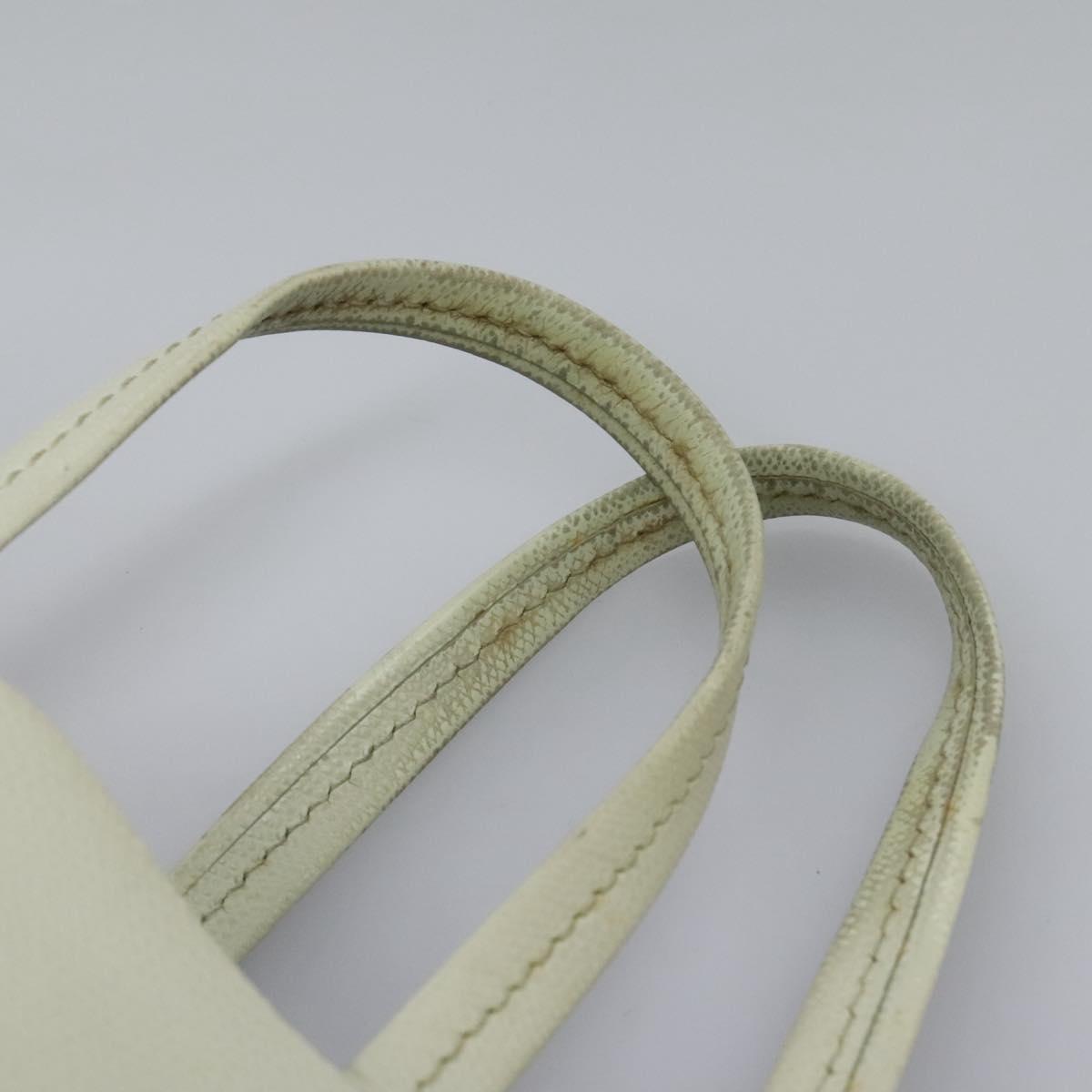 CELINE Tote Bag Leather 2way Red Auth ep7482