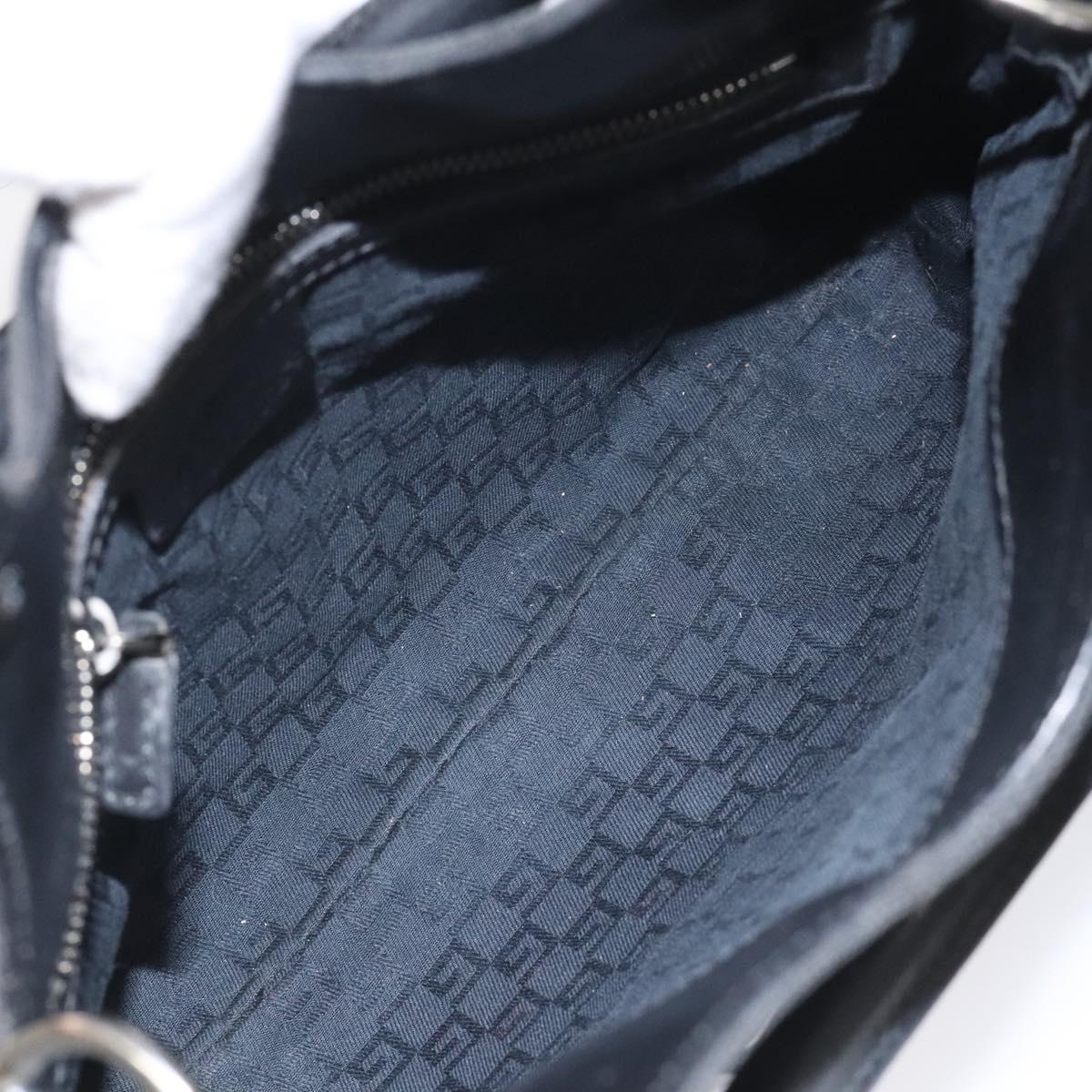GUCCI Hand Bag Canvas Black Auth ep7533