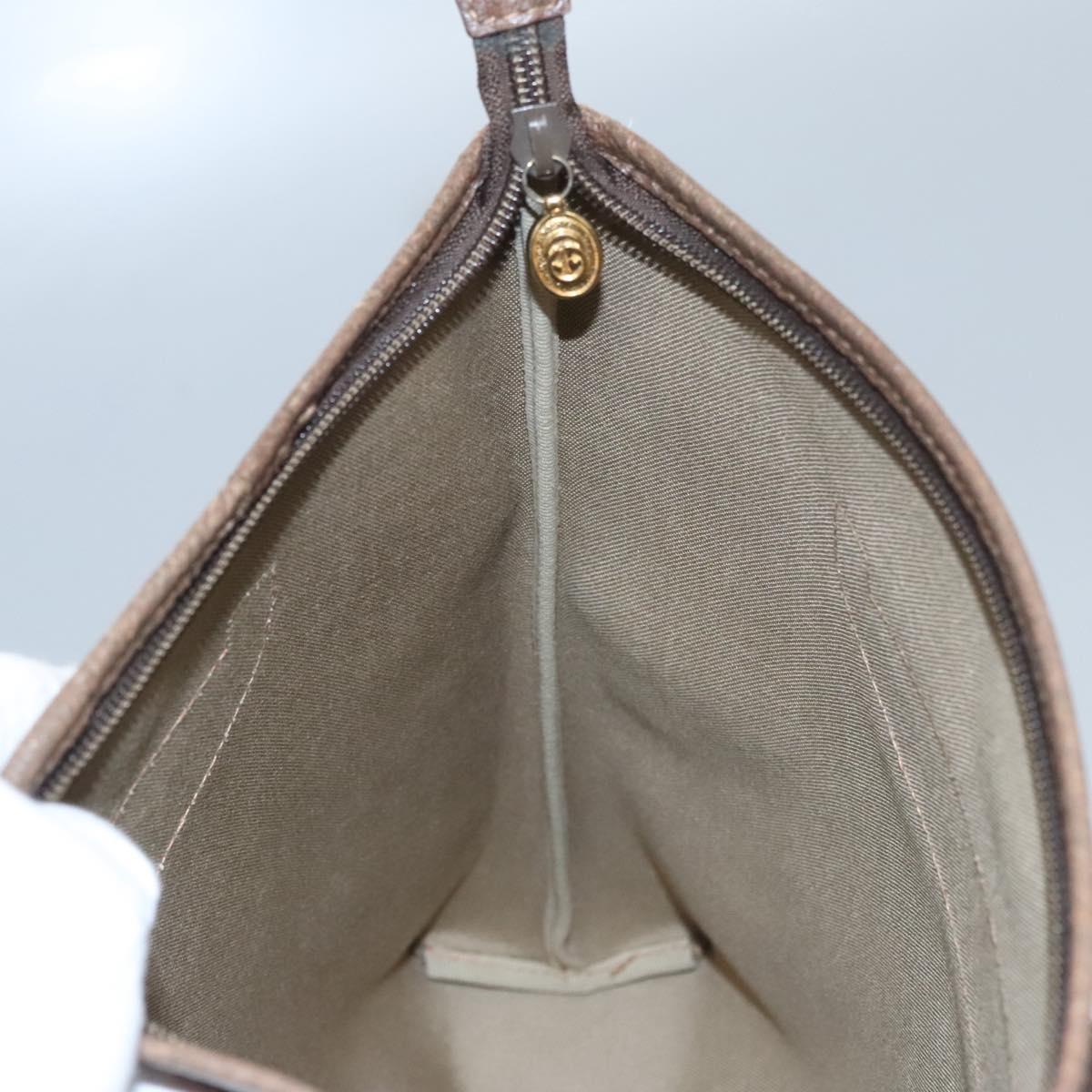 GUCCI GG Supreme Tote Bag PVC Leather Beige 002 39 6130 9411 Auth ep7534