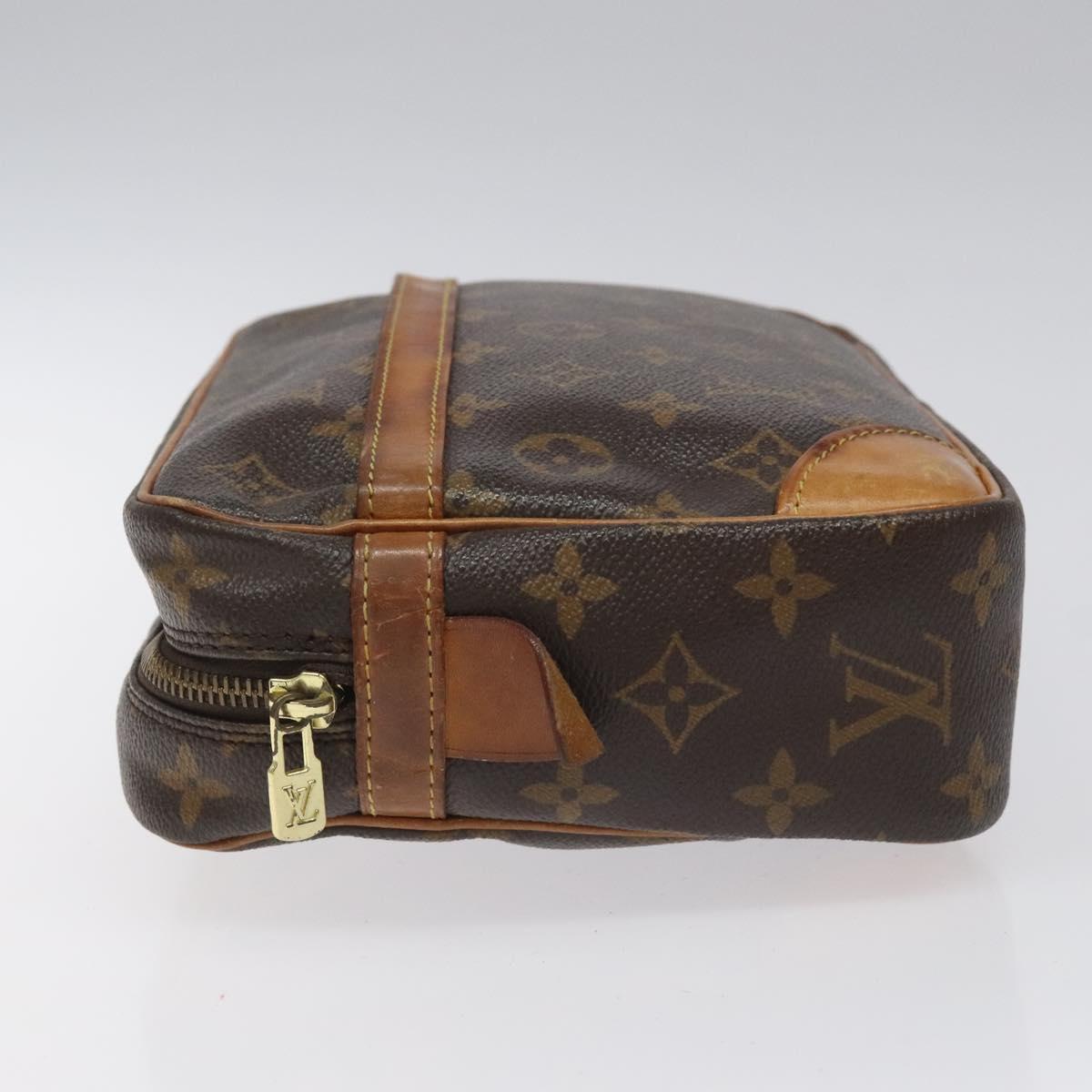 LOUIS VUITTON Monogram Compiegne 28 Clutch Bag M51845 LV Auth ep7762