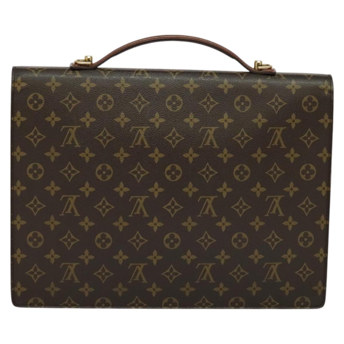LOUIS VUITTON Monogram Porte Documents Bandouliere Bag M53338 Auth ep7782