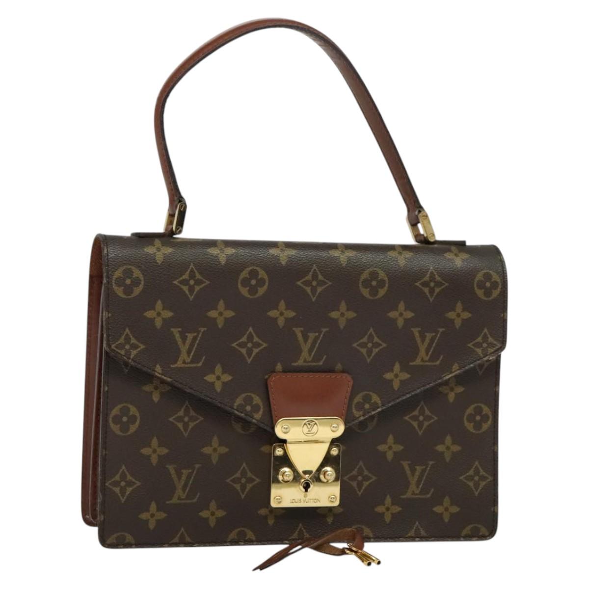LOUIS VUITTON Monogram Concorde Hand Bag M51190 LV Auth ep7802