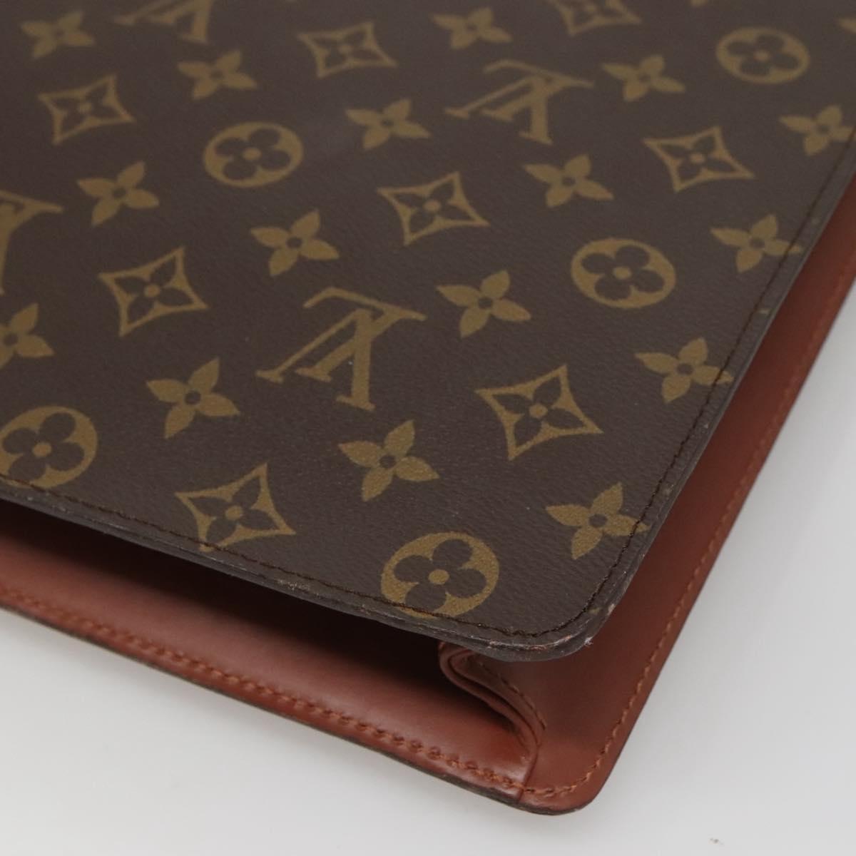 LOUIS VUITTON Monogram Porte Documents Bandouliere Bag M53338 Auth ep7806