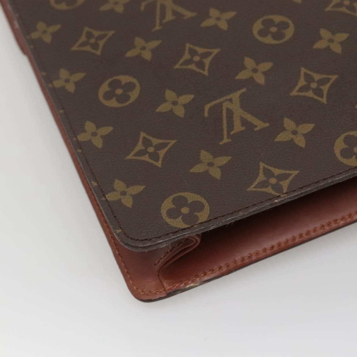 LOUIS VUITTON Monogram Porte Documents Bandouliere Bag M53338 Auth ep7806