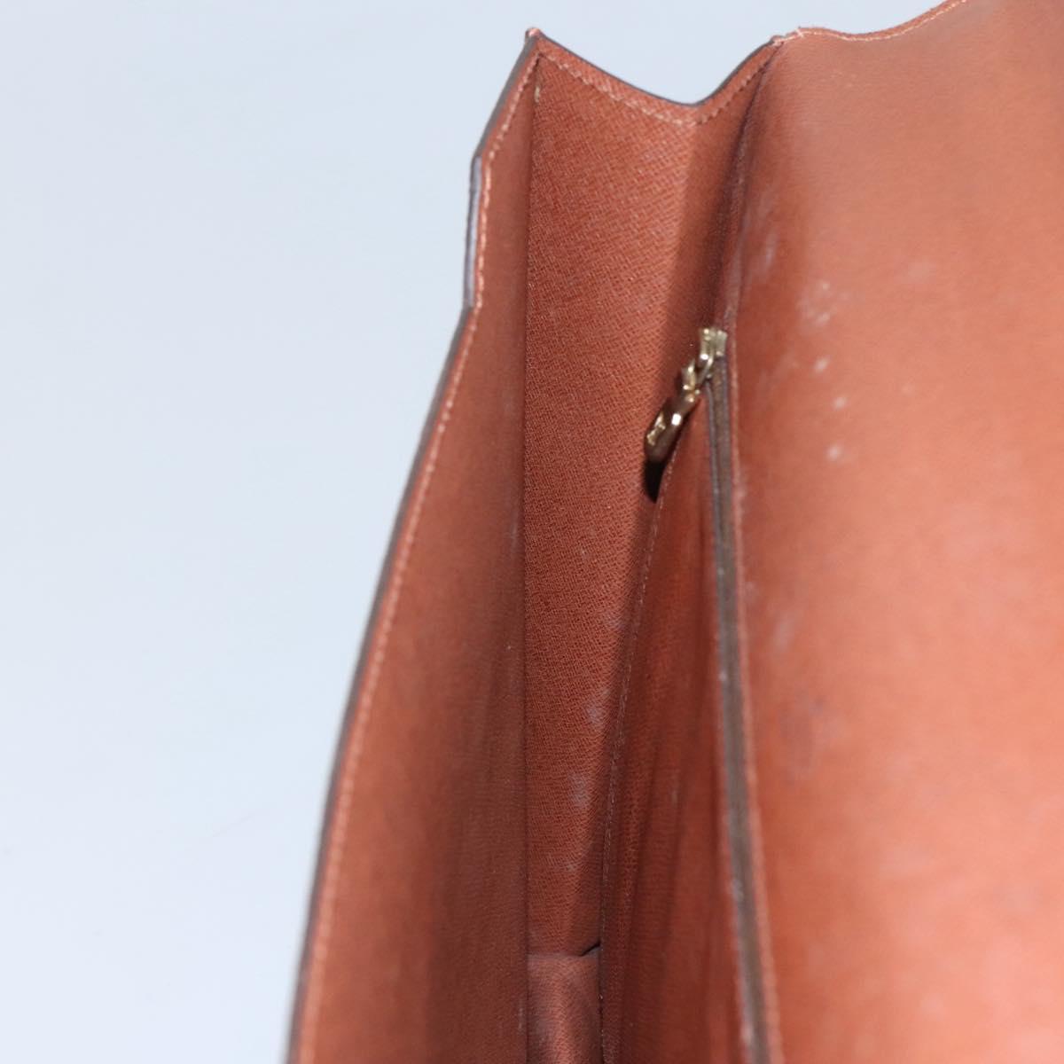 LOUIS VUITTON Monogram Porte Documents Bandouliere Bag M53338 Auth ep7806