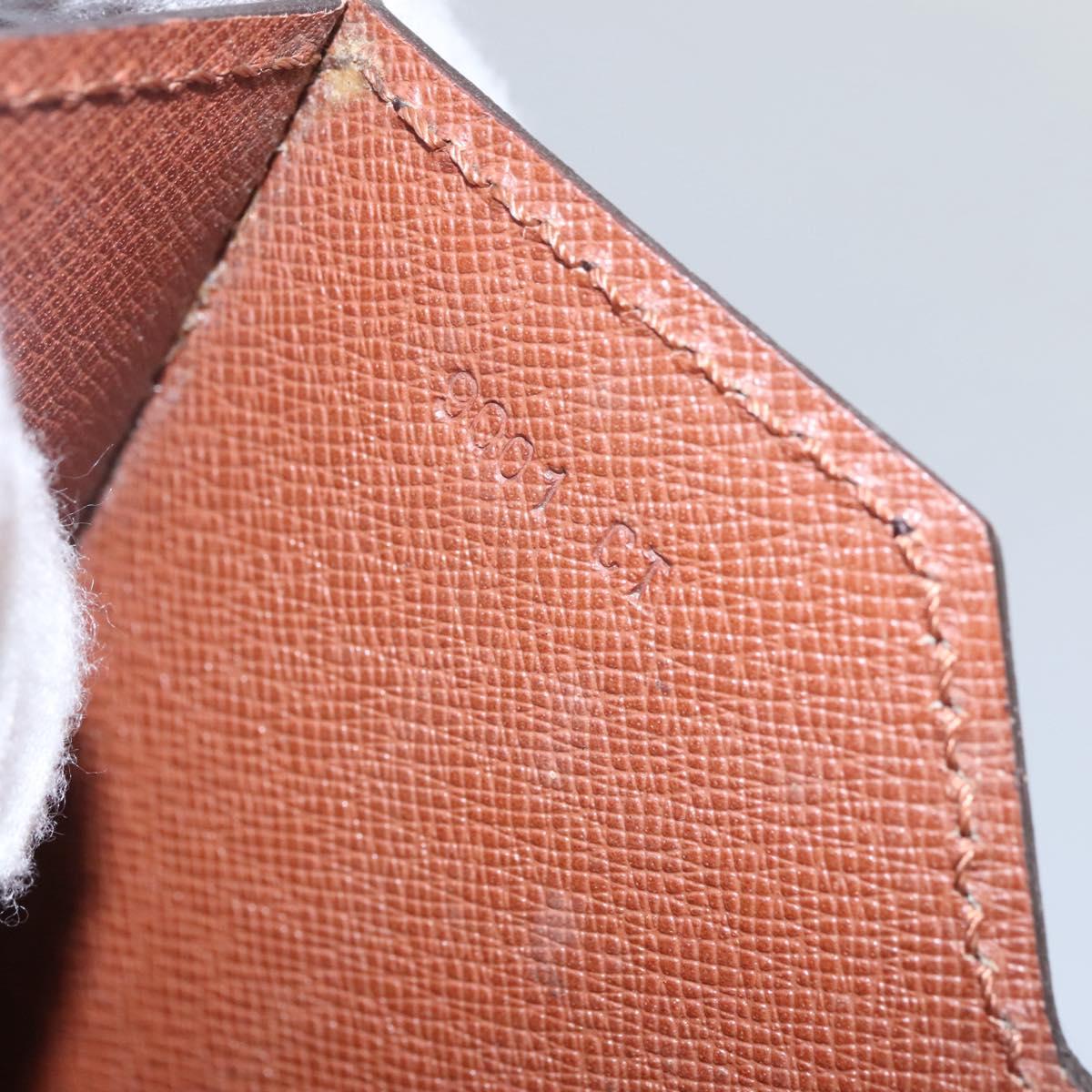 LOUIS VUITTON Monogram Porte Documents Bandouliere Bag M53338 Auth ep7806