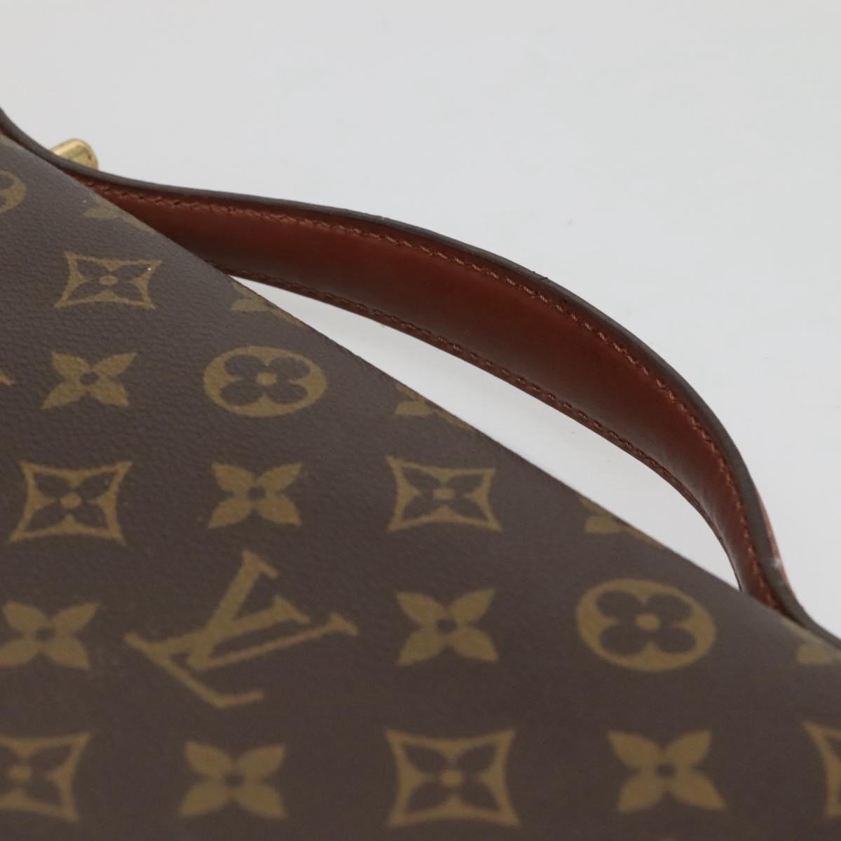 LOUIS VUITTON Monogram Porte Documents Bandouliere Bag M53338 Auth ep7806