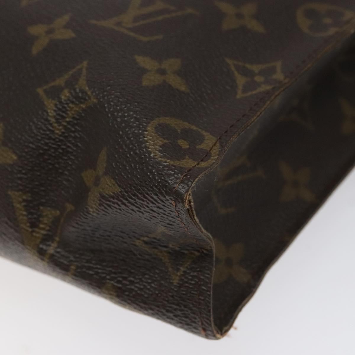 LOUIS VUITTON Monogram Poche Toilette 26 Pouch M47542 LV Auth ep7875