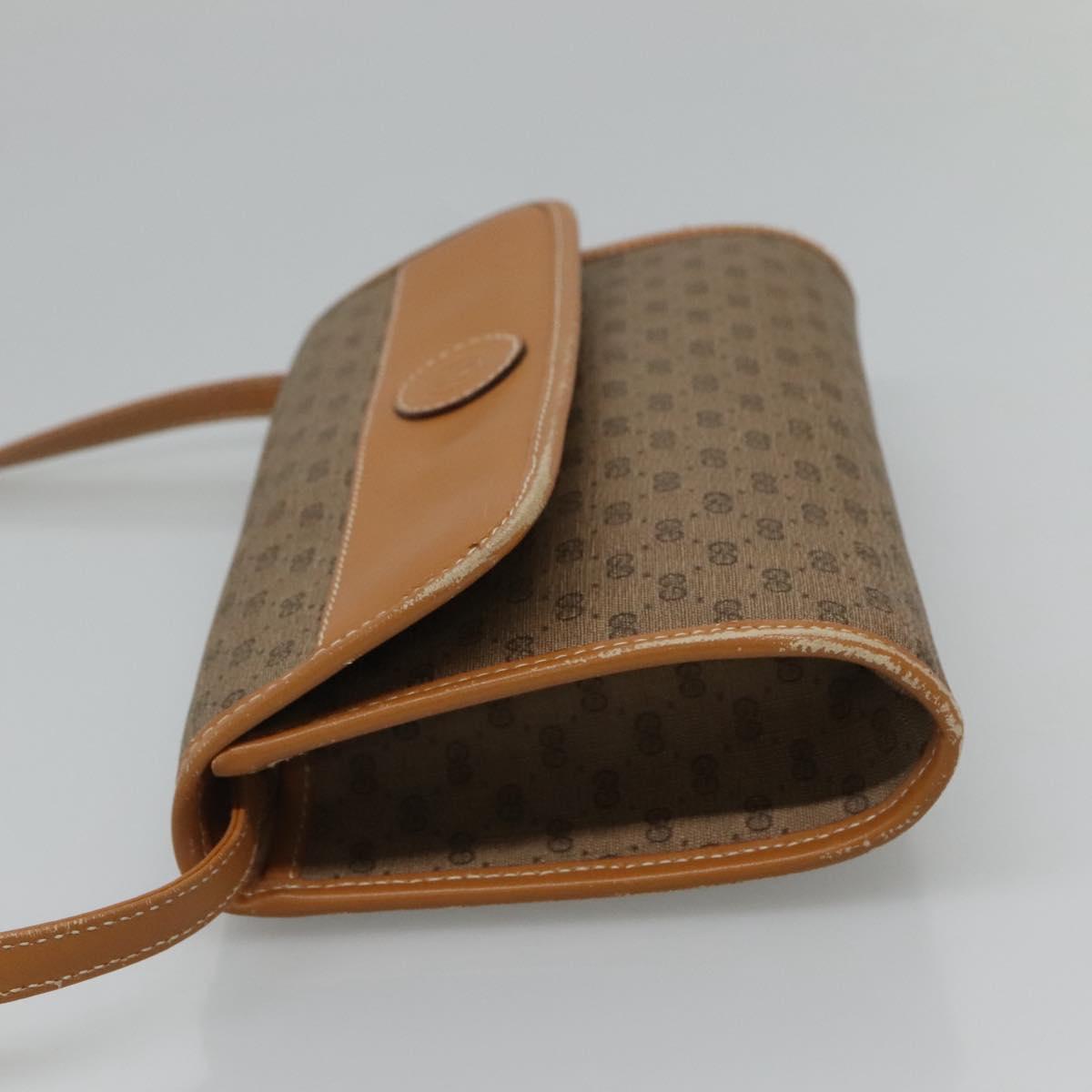 GUCCI Micro GG Supreme Shoulder Bag PVC Beige Gold 004 89 1041 Auth ep7893