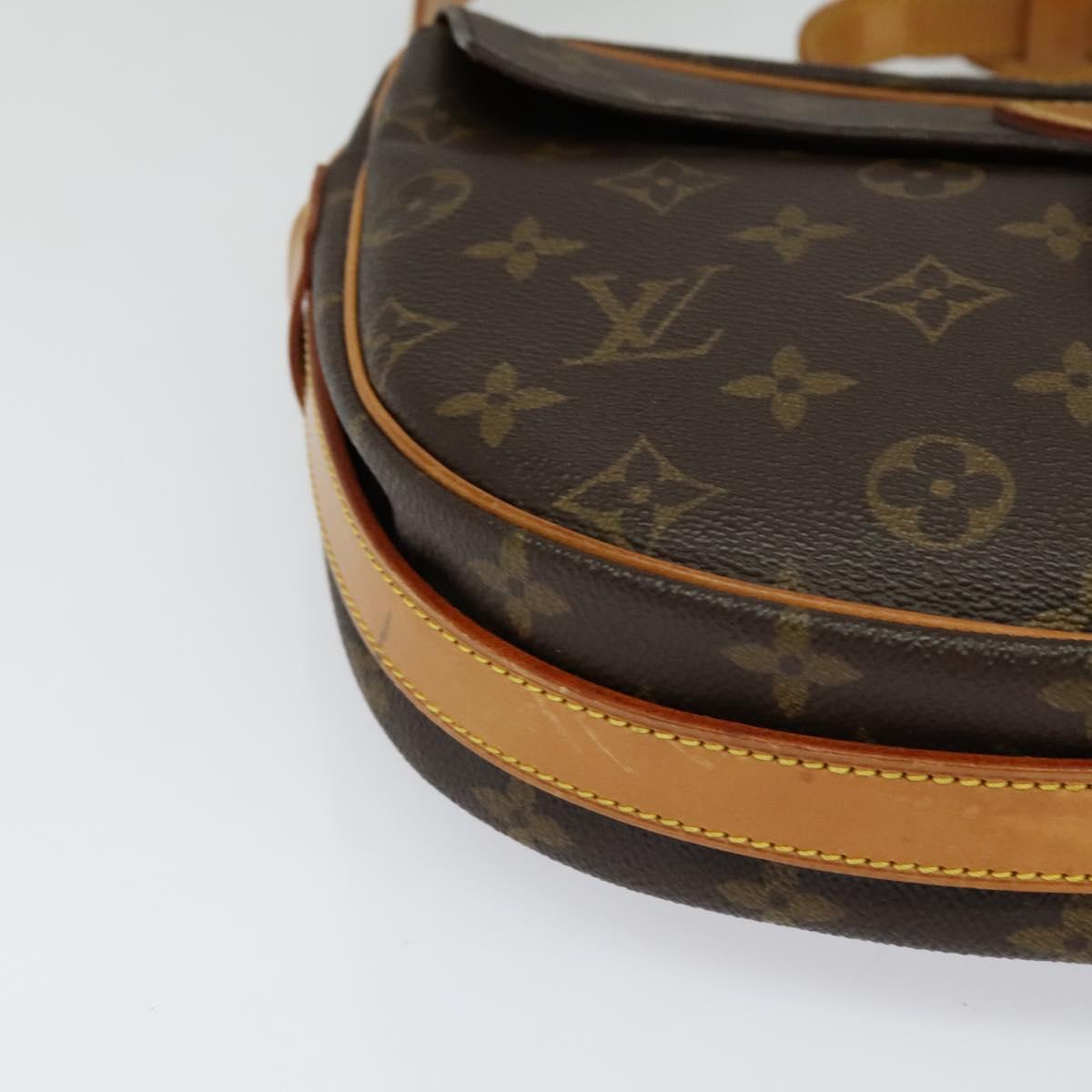 LOUIS VUITTON Monogram Jeune Fille GM Shoulder Bag M51225 LV Auth ep7911