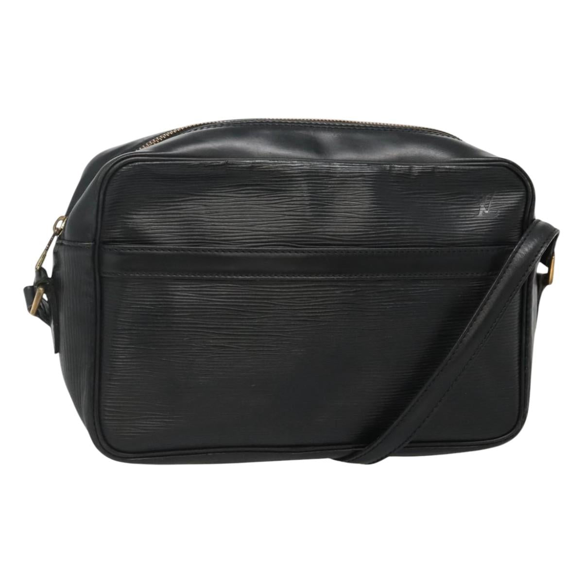 LOUIS VUITTON Epi Trocadero 27 Shoulder Bag Black M52312 LV Auth ep7921