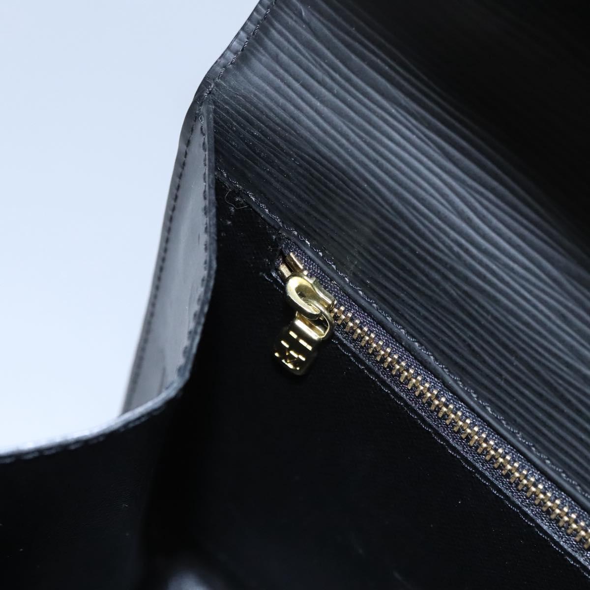 LOUIS VUITTON Epi Monceau 28 Hand Bag Black M52122 LV Auth ep7922