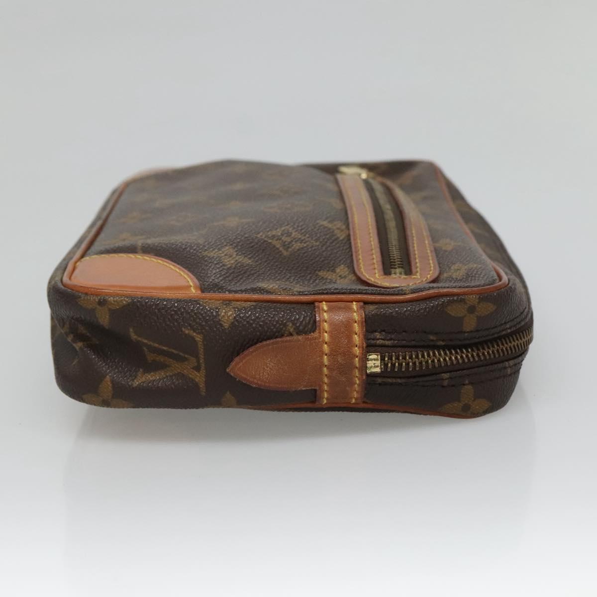 LOUIS VUITTON Monogram Marly Dragonne GM Clutch Bag M51825 LV Auth ep7947