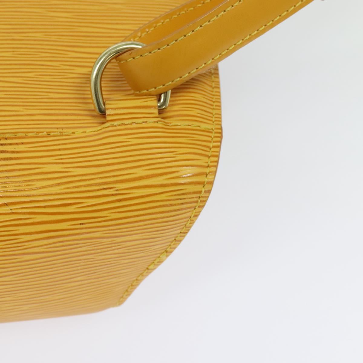 LOUIS VUITTON Epi Mabillon Backpack Yellow M52239 LV Auth ep7969
