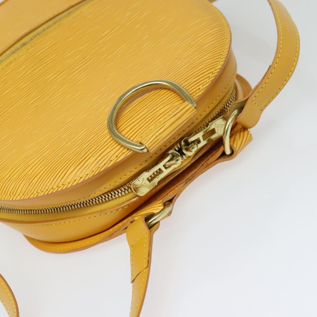 LOUIS VUITTON Epi Mabillon Backpack Yellow M52239 LV Auth ep7969