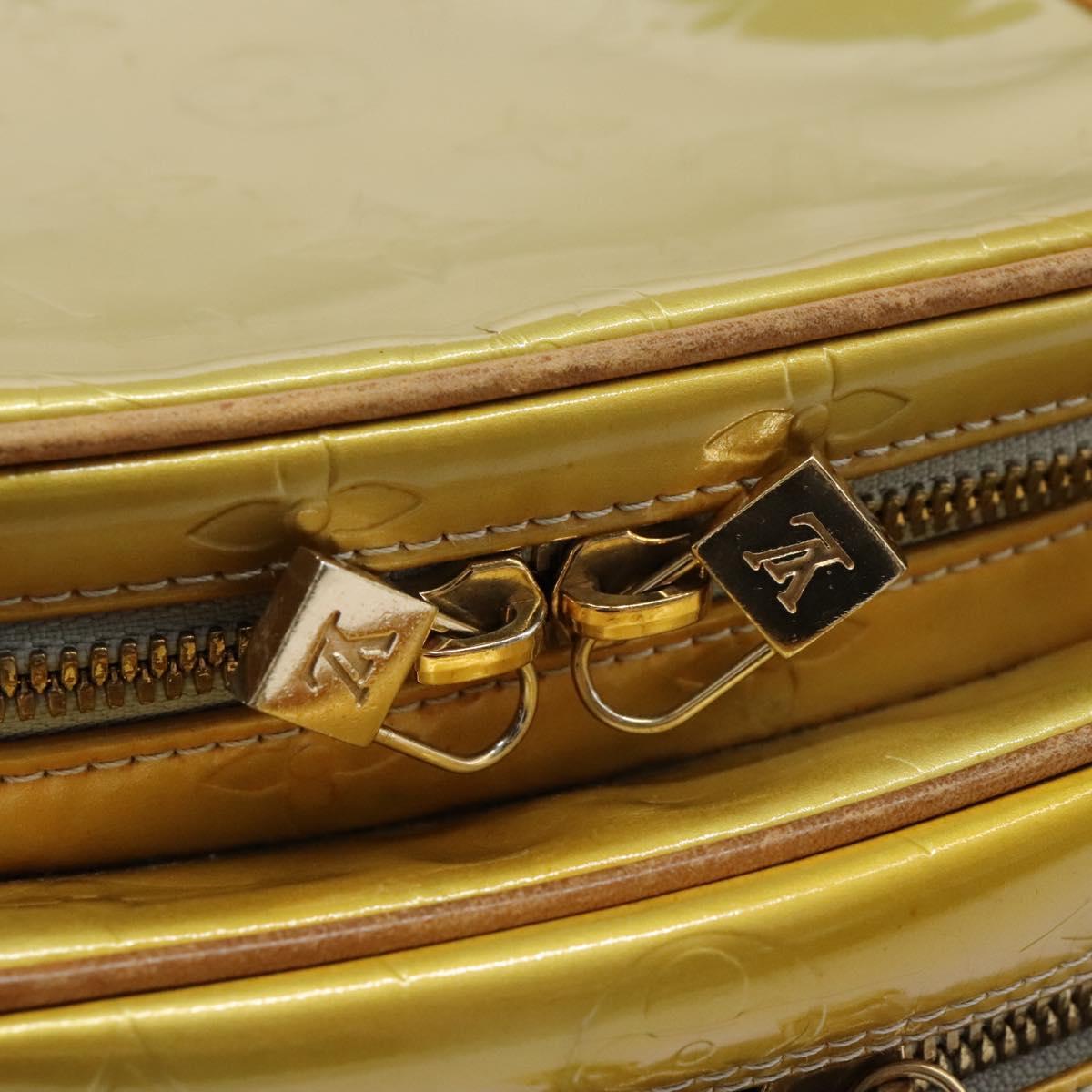 LOUIS VUITTON Monogram Vernis Wooster Shoulder Bag Gris M91036 LV Auth ep7979