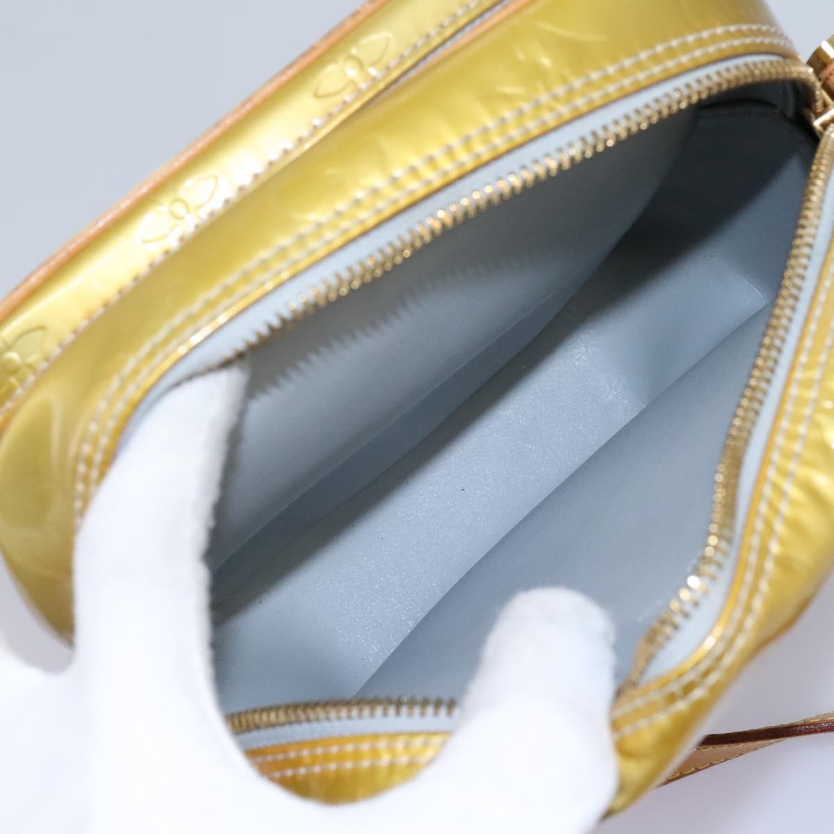 LOUIS VUITTON Monogram Vernis Wooster Shoulder Bag Gris M91036 LV Auth ep7979