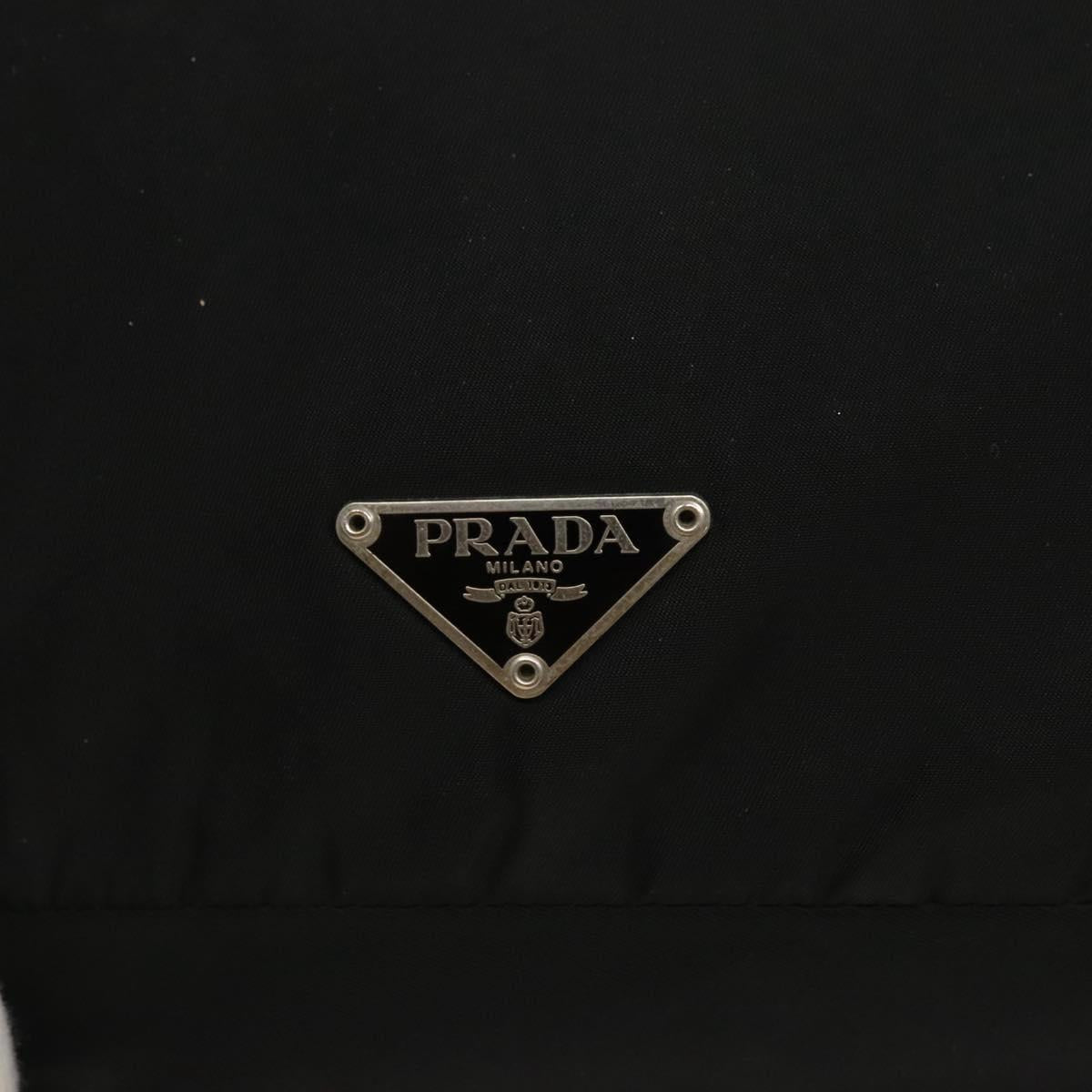 PRADA Shoulder Bag Nylon Black Auth ep7984
