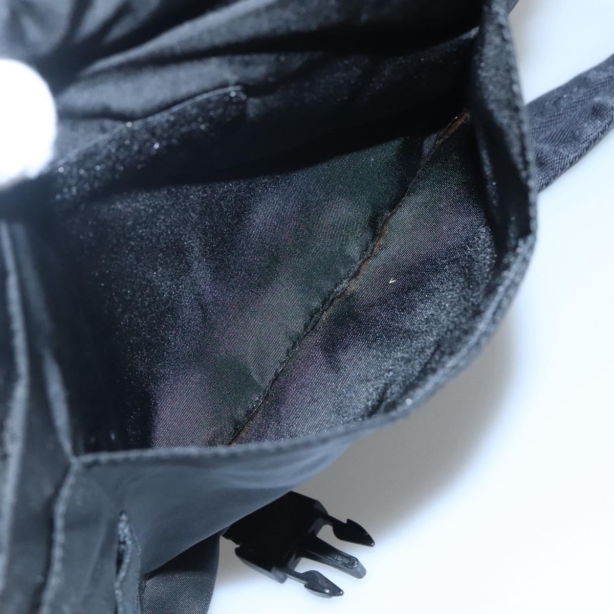 PRADA Shoulder Bag Nylon Black Auth ep7984