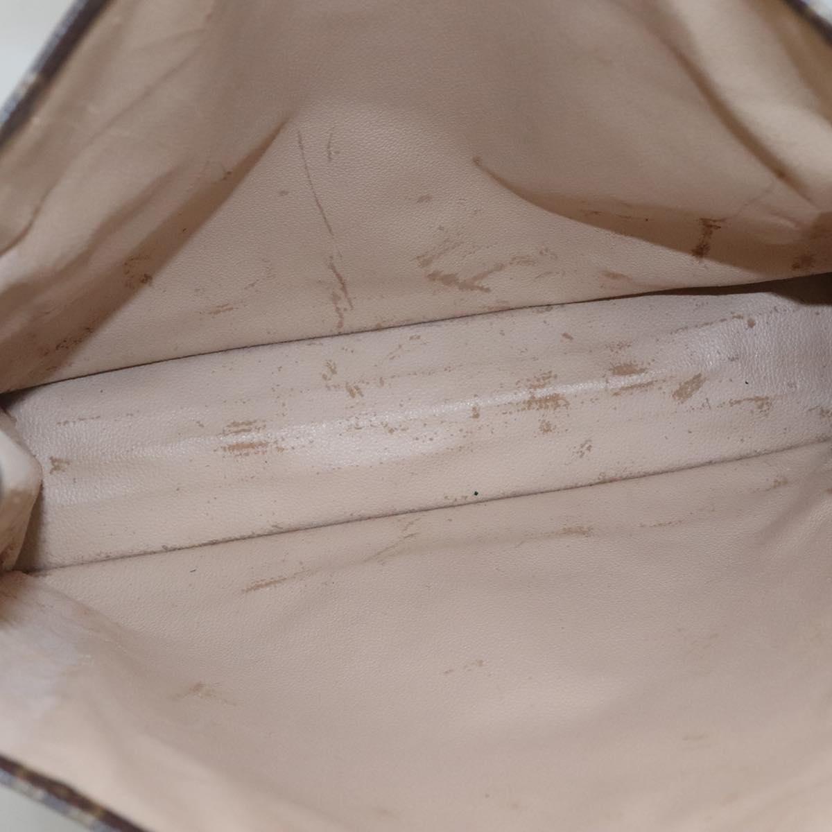 LOUIS VUITTON Monogram Sac Plat Hand Bag M51140 LV Auth ep8010