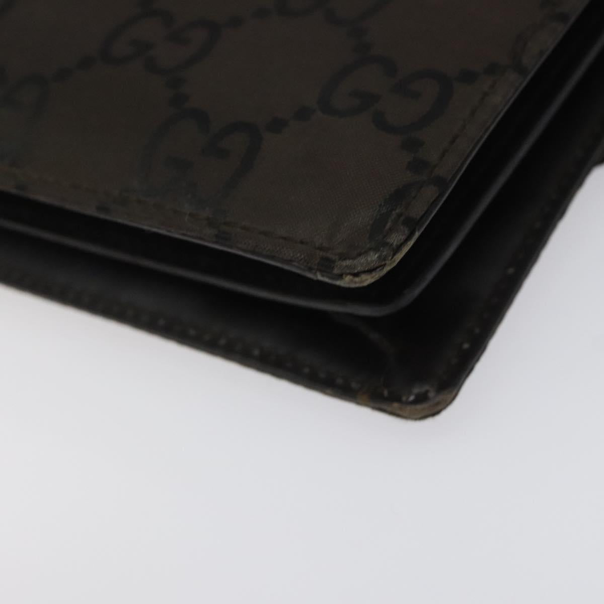 GUCCI GG Canvas Clutch Bag Brown Auth ep8047