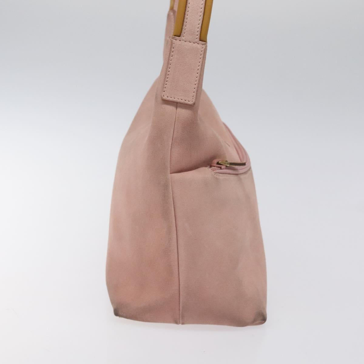 GUCCI Hand Bag Suede Pink 001 3386 1705 Auth ep8062