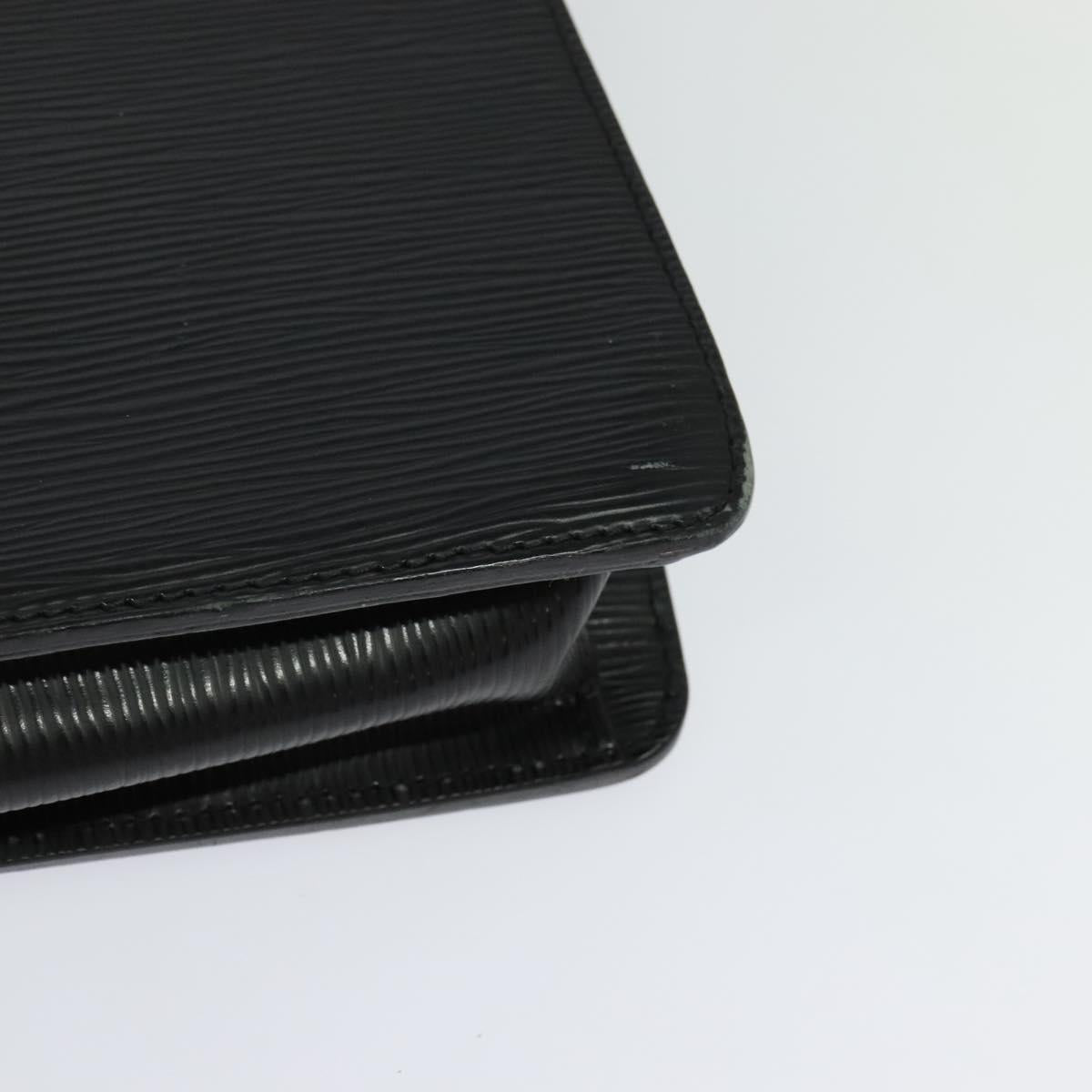 LOUIS VUITTON Epi Robusto 1 Business Bag Black M54532 LV Auth ep8066