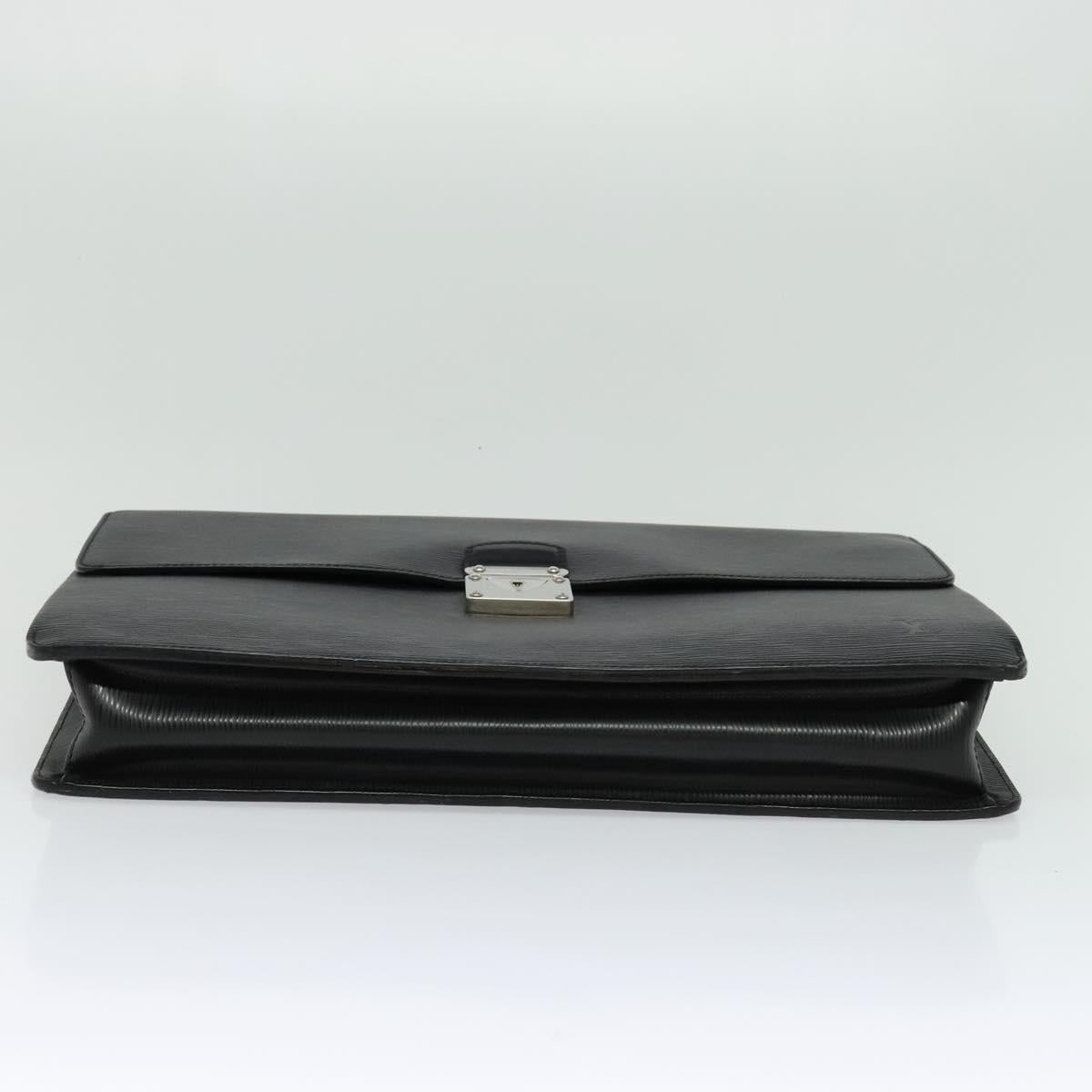 LOUIS VUITTON Epi Robusto 1 Business Bag Black M54532 LV Auth ep8066