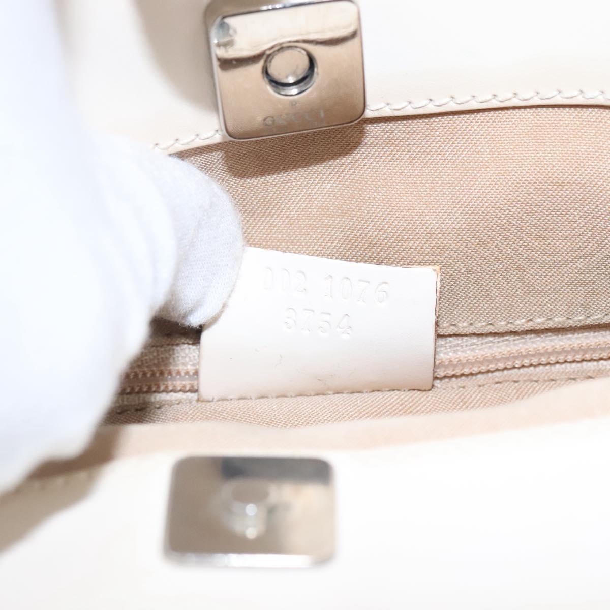 GUCCI GG Canvas Shoulder Bag Beige 002 1076 3754 Auth ep8068