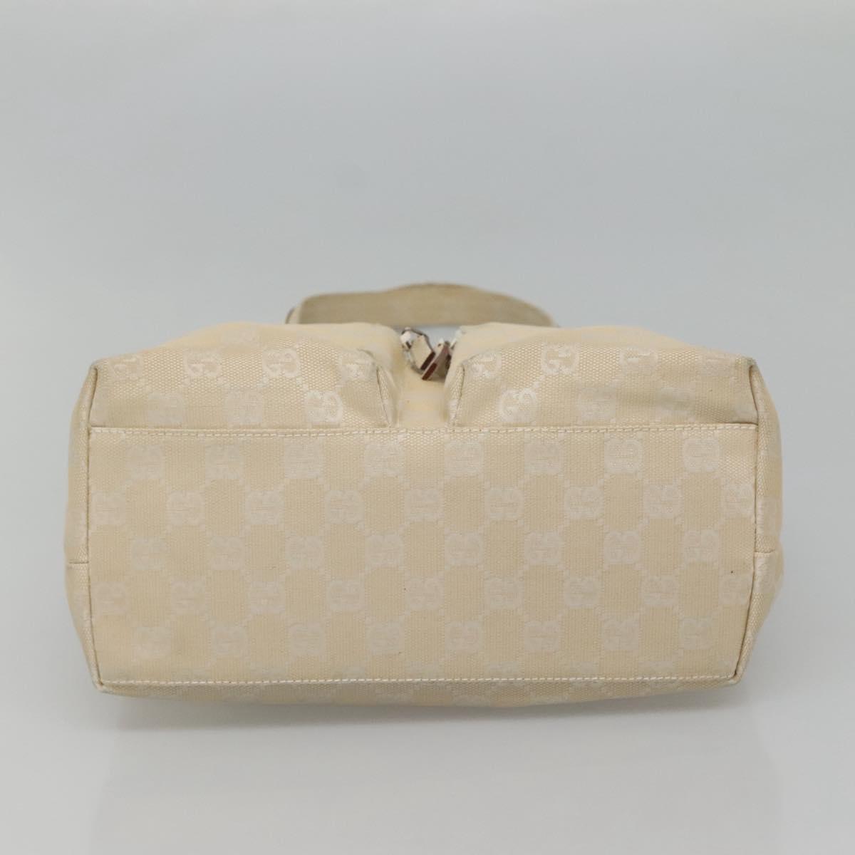 GUCCI GG Canvas Shoulder Bag Beige 002 1076 3754 Auth ep8068