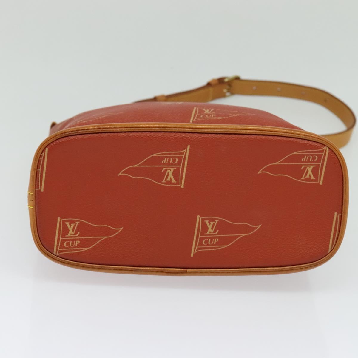 LOUIS VUITTON LOUIS VUITTON Cup Le Touquet Shoulder Bag Red M80027 Auth ep8130