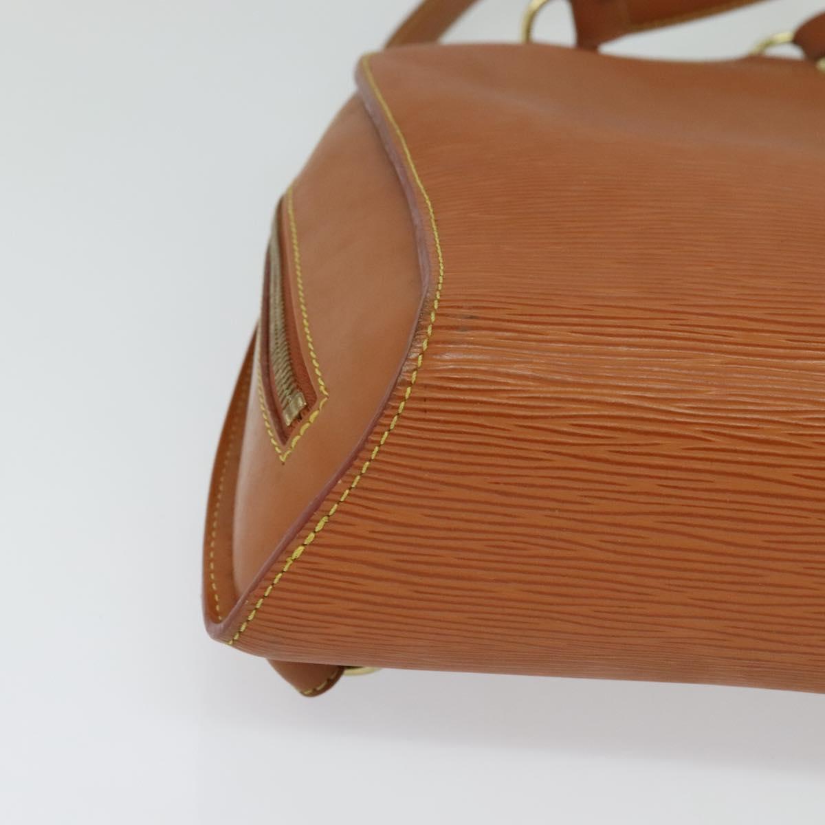 LOUIS VUITTON Epi Mabillon Backpack Zipangu Gold M52238 LV Auth ep8134