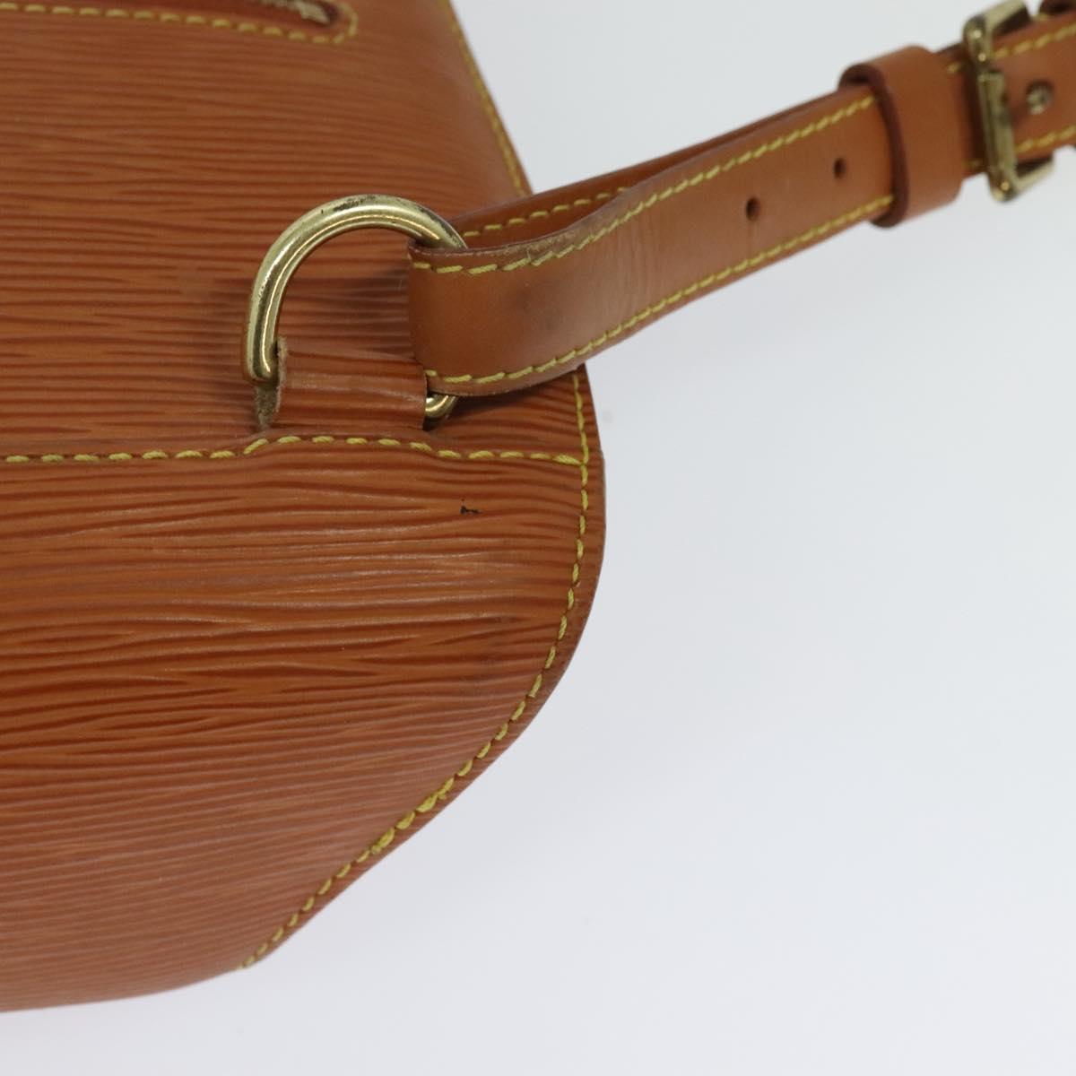 LOUIS VUITTON Epi Mabillon Backpack Zipangu Gold M52238 LV Auth ep8134