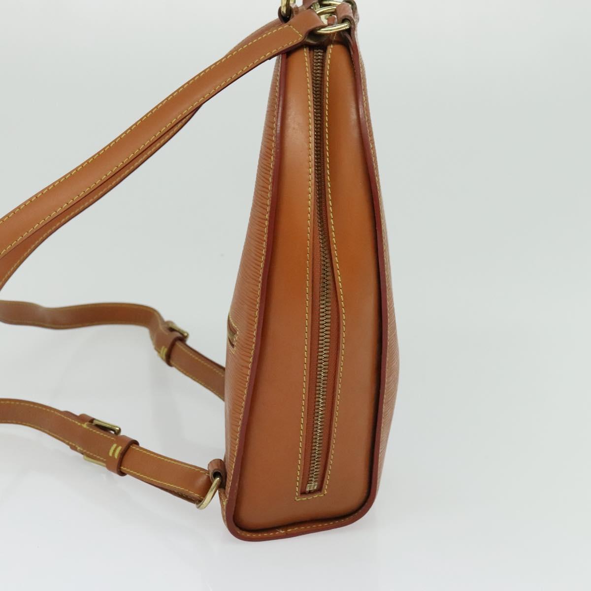 LOUIS VUITTON Epi Mabillon Backpack Zipangu Gold M52238 LV Auth ep8134