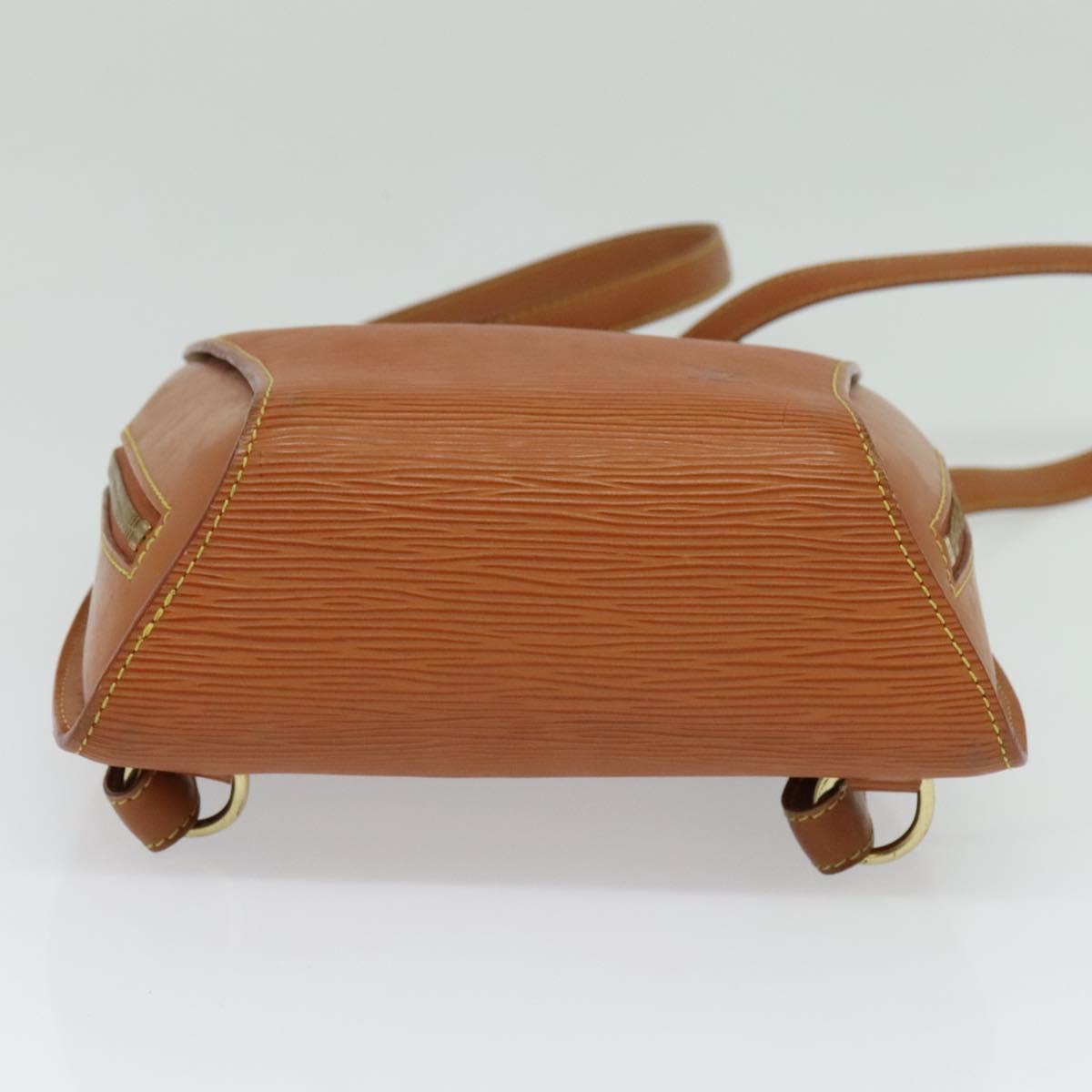 LOUIS VUITTON Epi Mabillon Backpack Zipangu Gold M52238 LV Auth ep8134