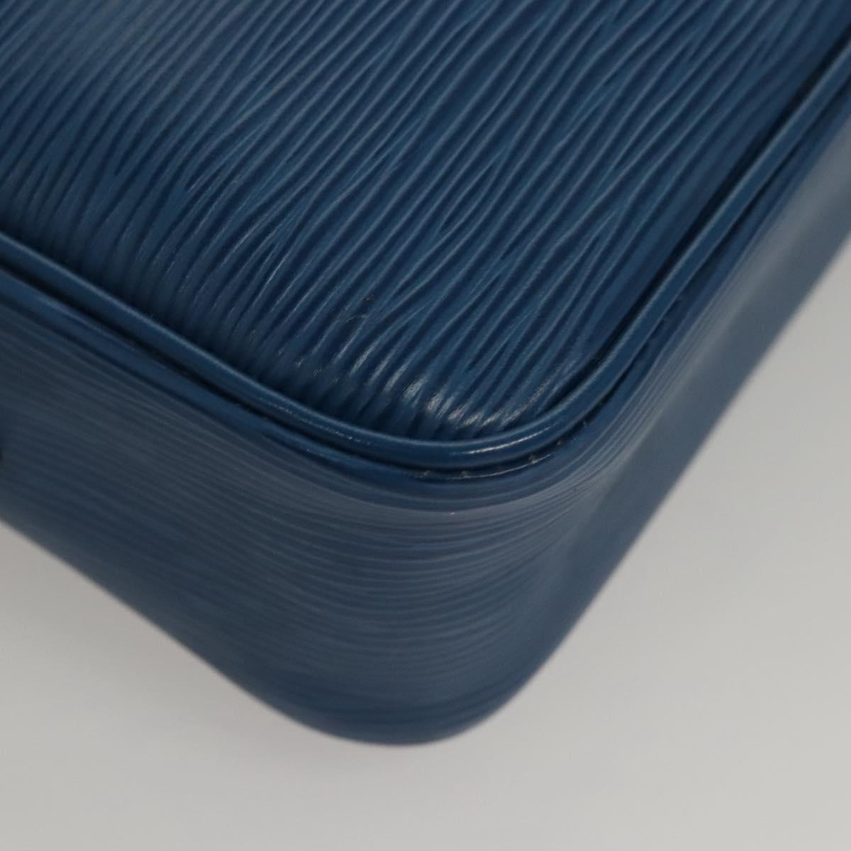 LOUIS VUITTON Epi Trocadero 23 Shoulder Bag Blue M52305 LV Auth ep8165