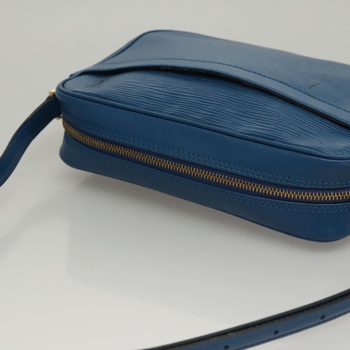 LOUIS VUITTON Epi Trocadero 23 Shoulder Bag Blue M52305 LV Auth ep8165